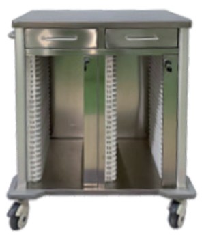 AD-02CHT50BD Medical Record Trolley 不銹鋼病歷車 (For inquiry only 此產品需報價)