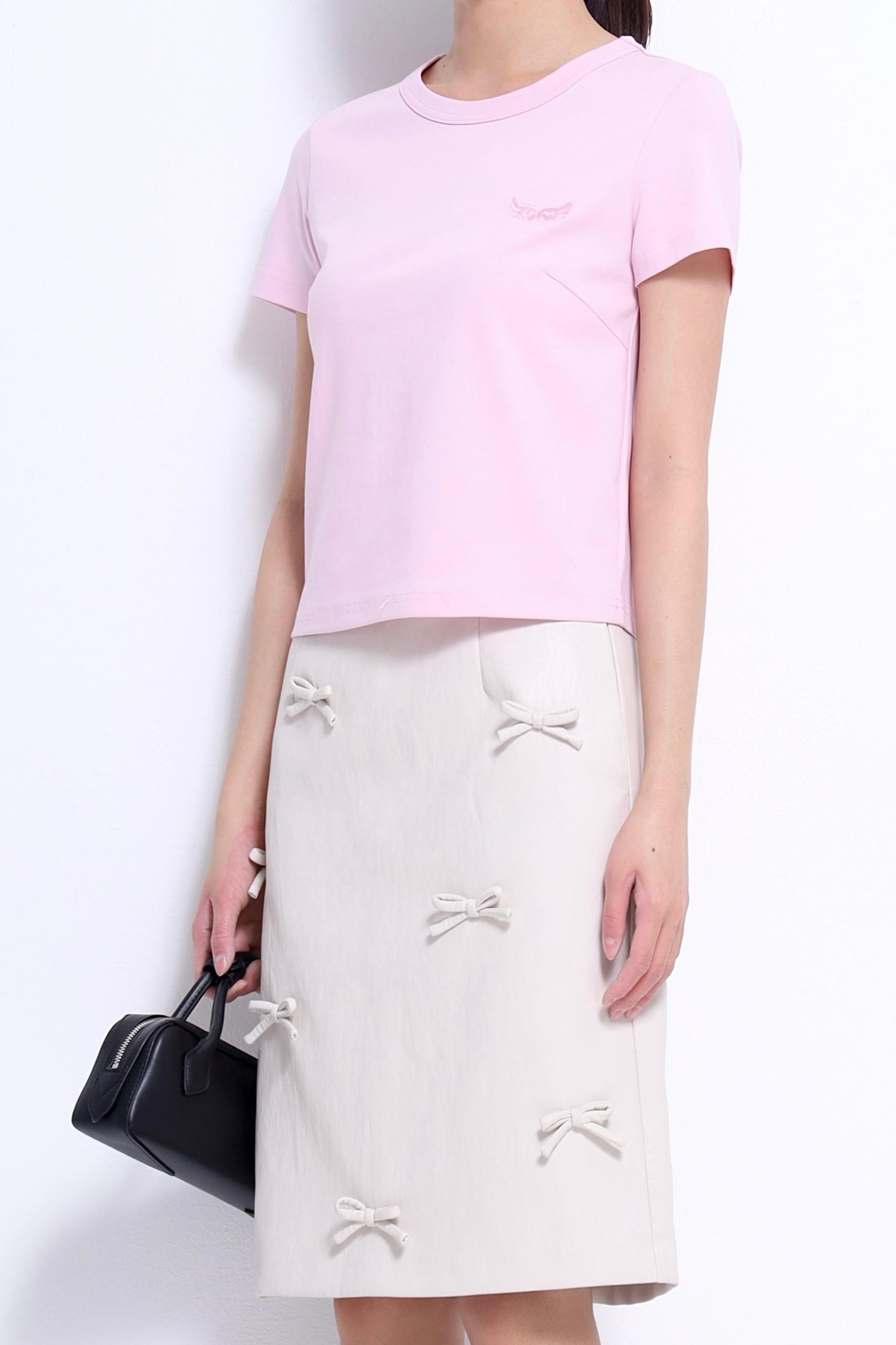 CS1422 Coquette Ribbon Pencil Skirt