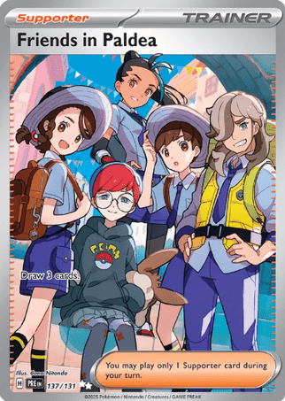 Pokemon TCG Prismatic Evolutions - Friends in Paldea-137/131