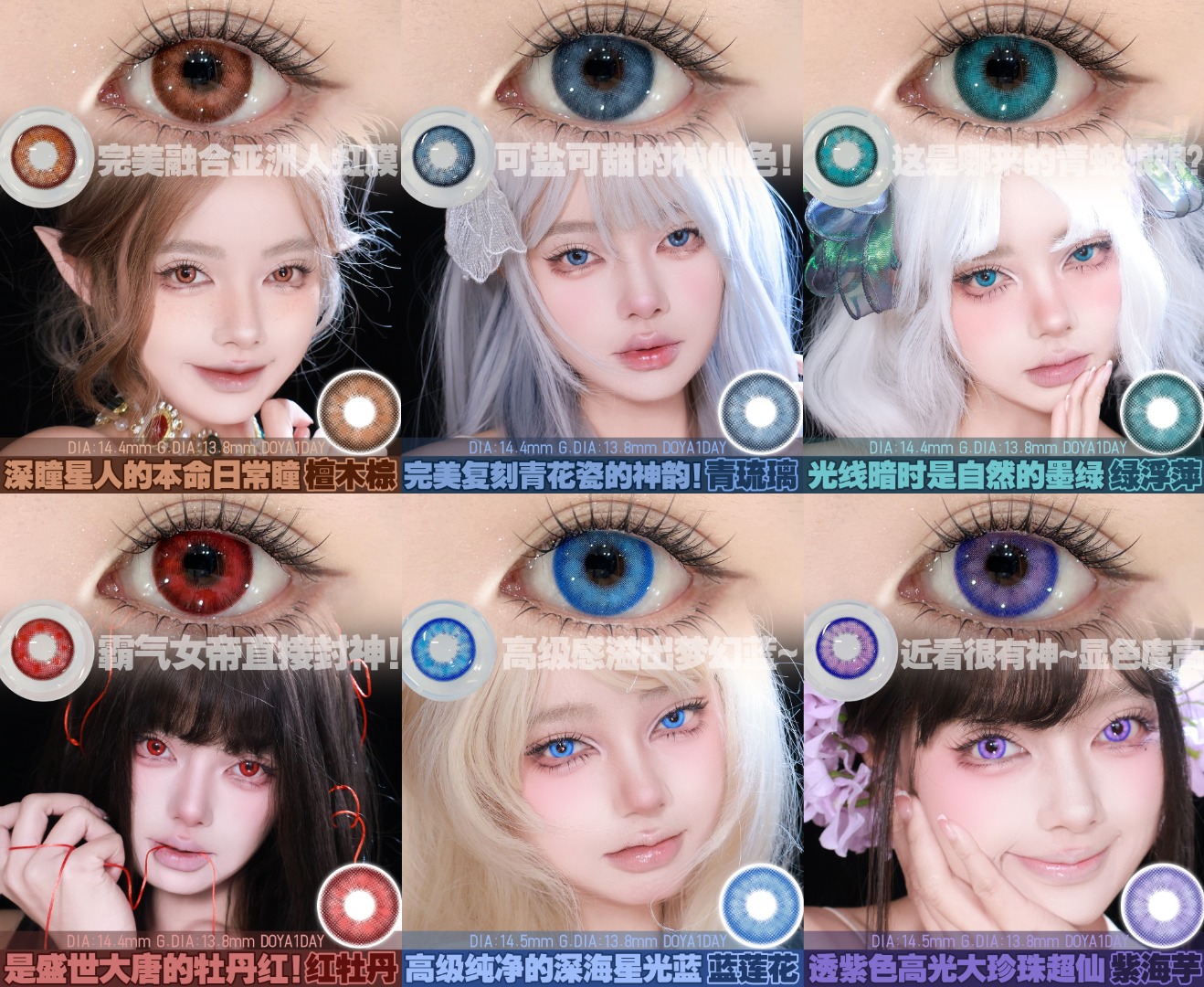 Doya 日拋2片 青花瓷系列