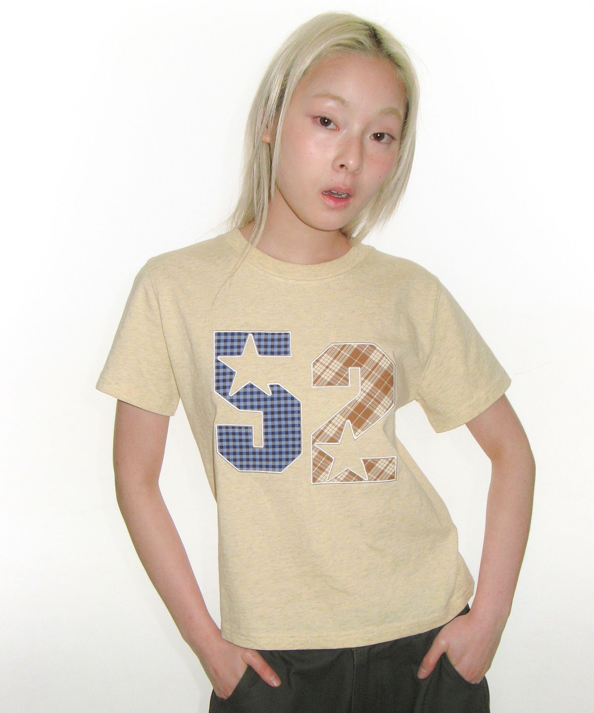 🇰🇷訂購｜AMES 26SS｜52 APPLIQUE TEE  3色 