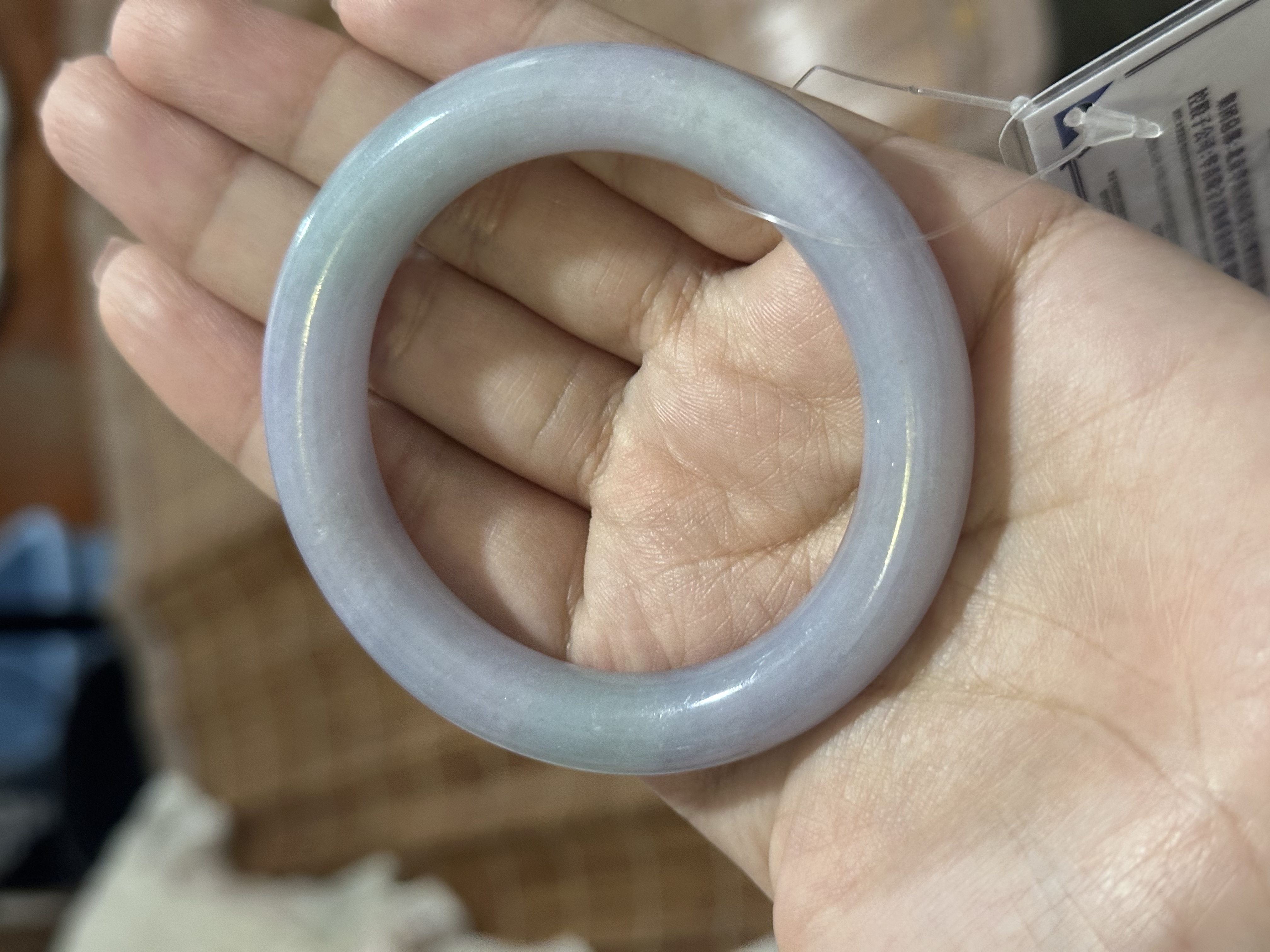 52圈口 淡紫圓條