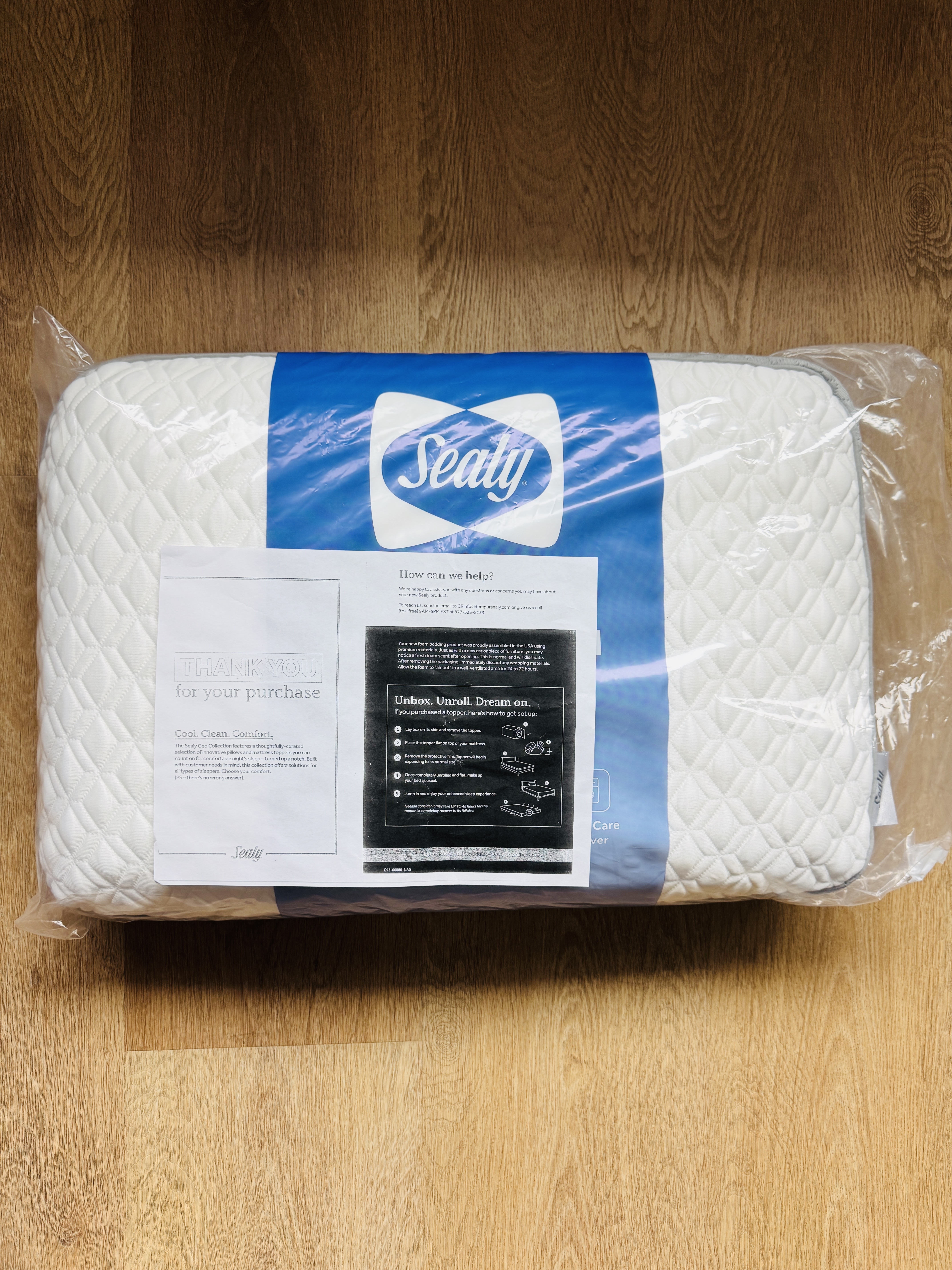 💤 Sealy 記憶棉枕頭｜美國品牌．舒適承托．香港少量現貨
