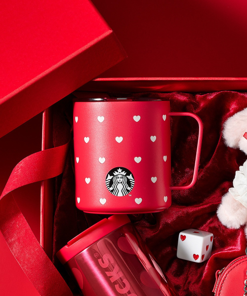 韓國 STARBUCKS SS Heartful Mir 露營隨行杯 355ml