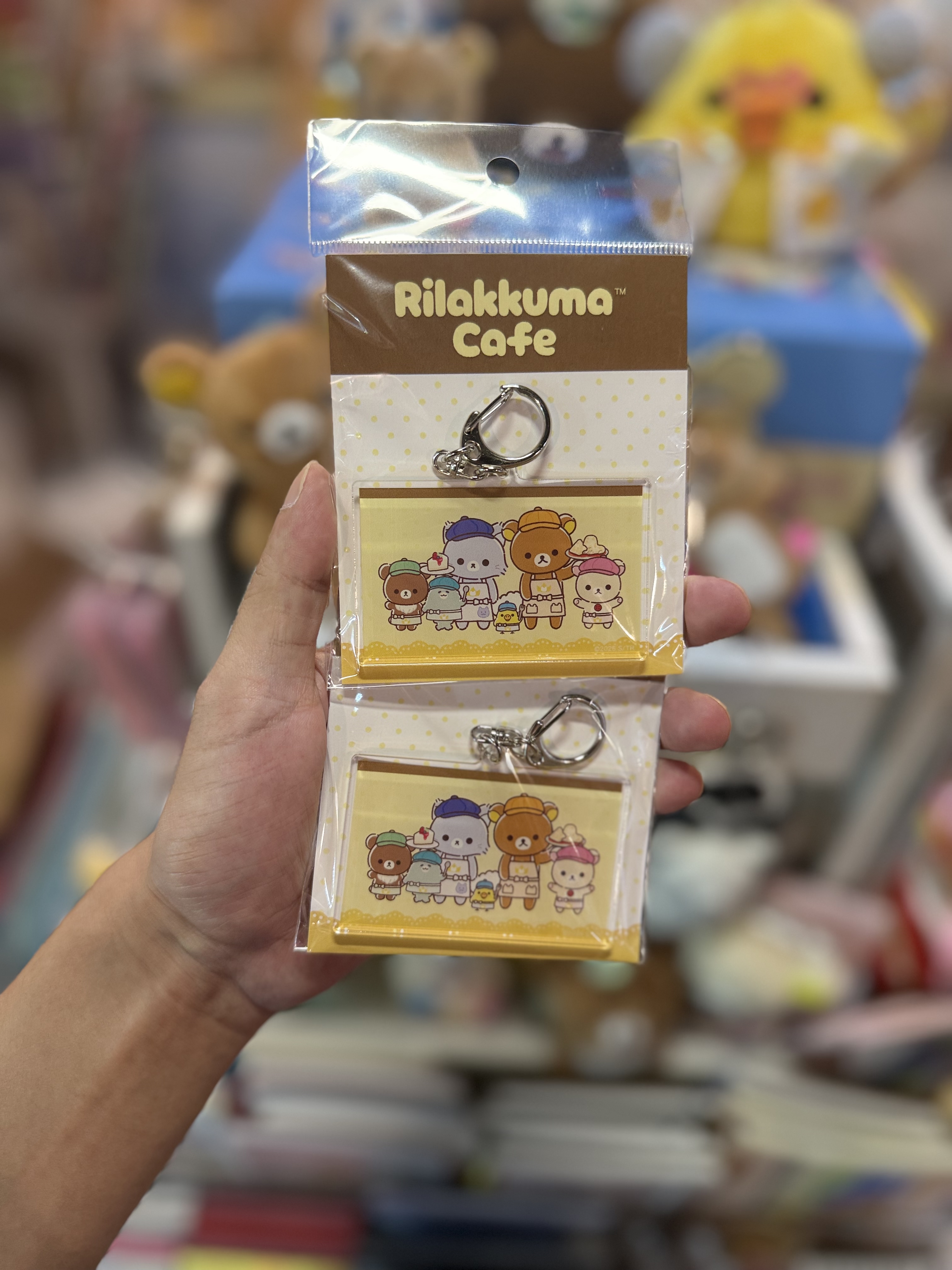《現貨》全新日本rilakkuma 動畫cafe限定匙扣