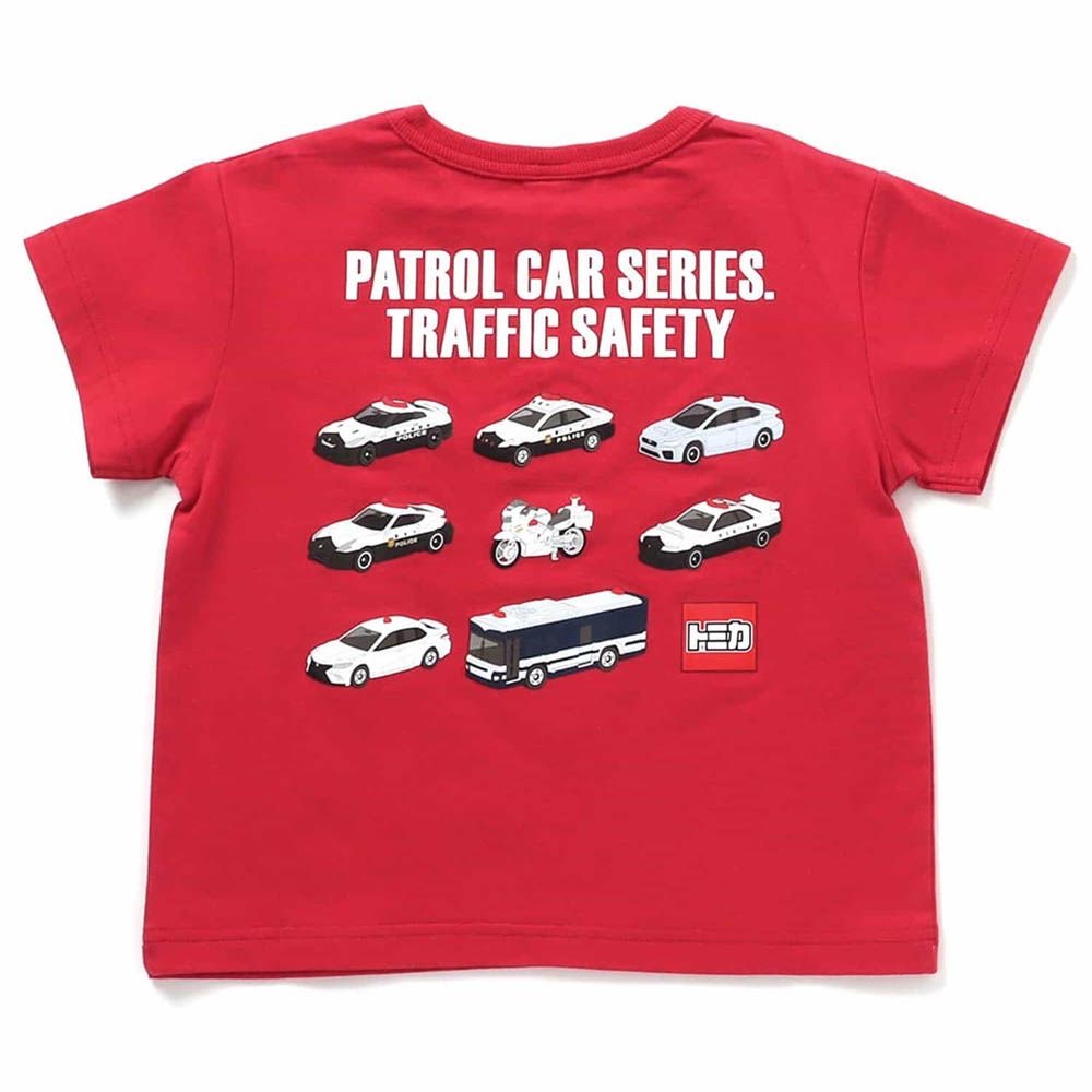 A0045車車系列紅色短袖