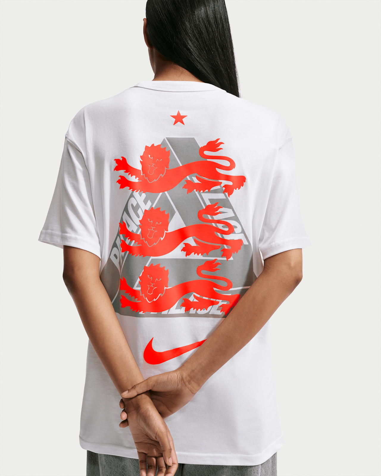 Nike England 英格蘭 x Palace 限量版白色T-Shirt IM6598