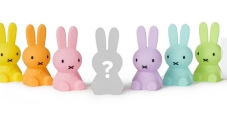 Miffy colourful bundle of light blind box 