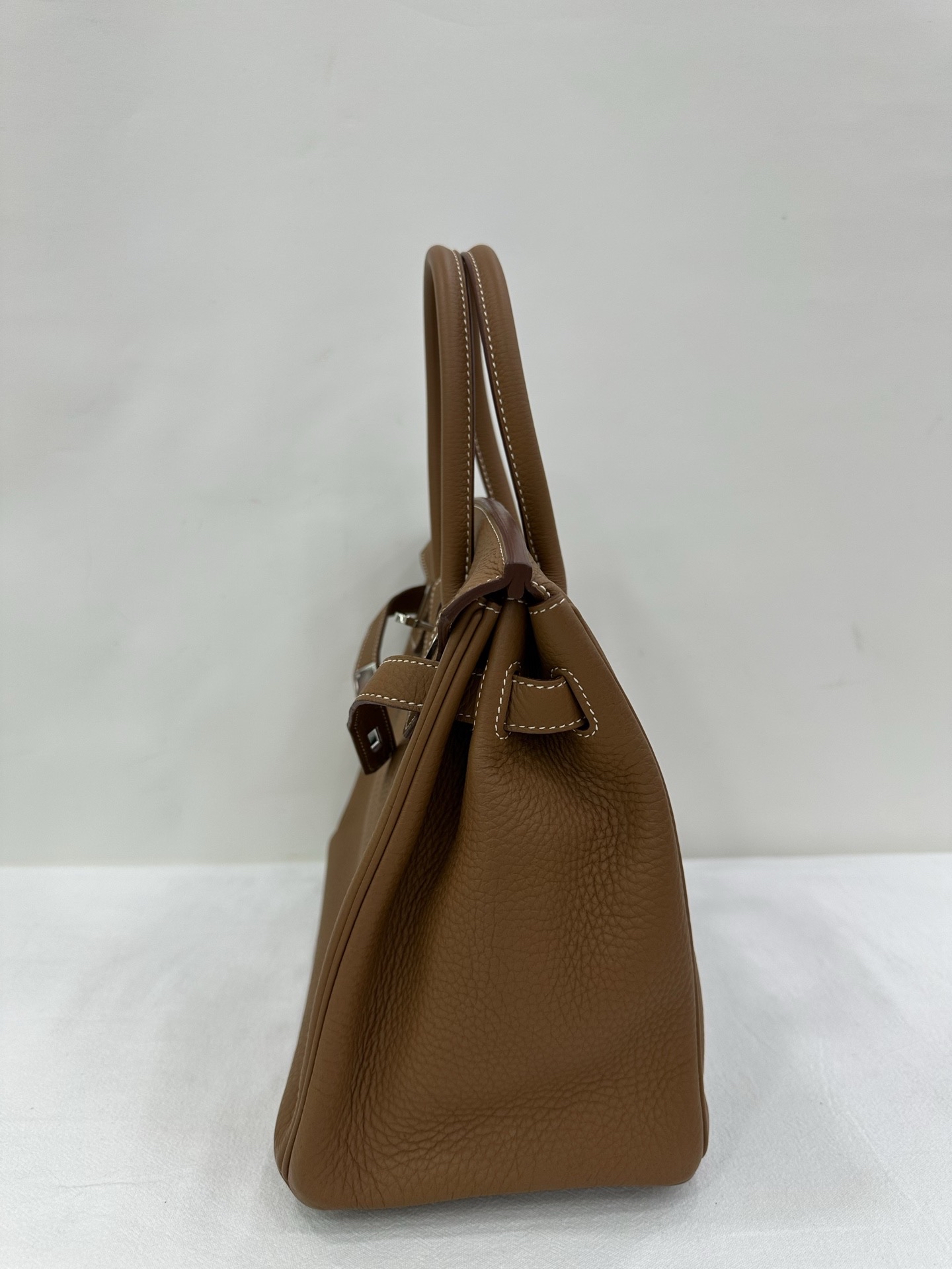 Pre-owned Hermes Birkin / stamp square Q