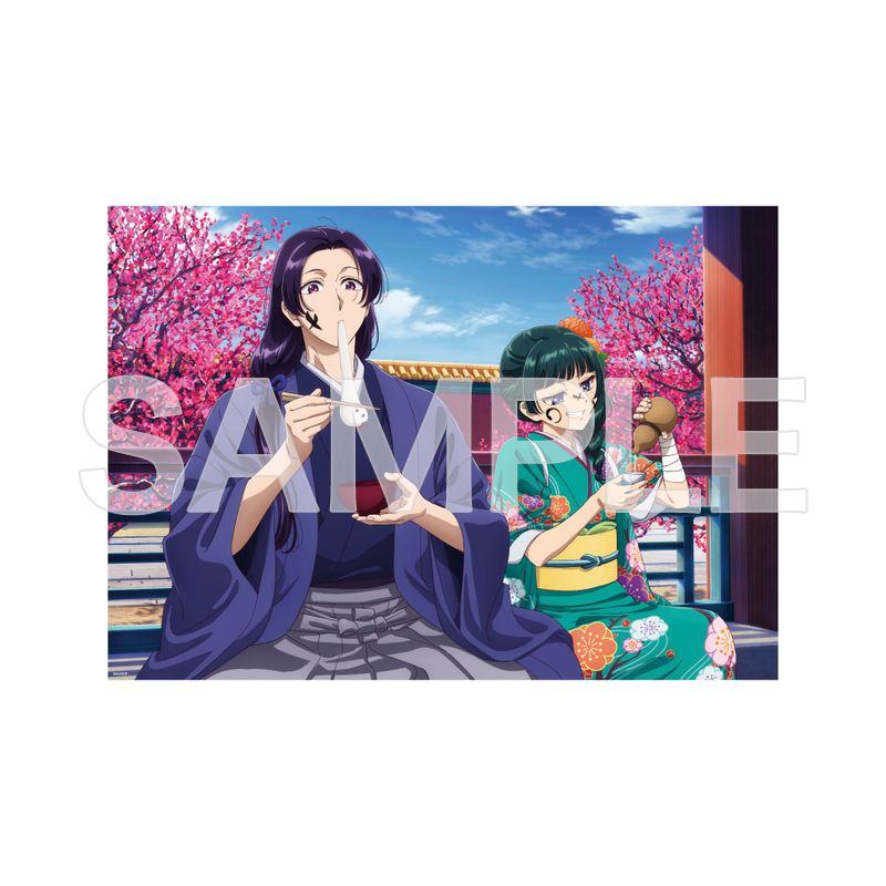 藥師少女的獨語 透明海報：正月