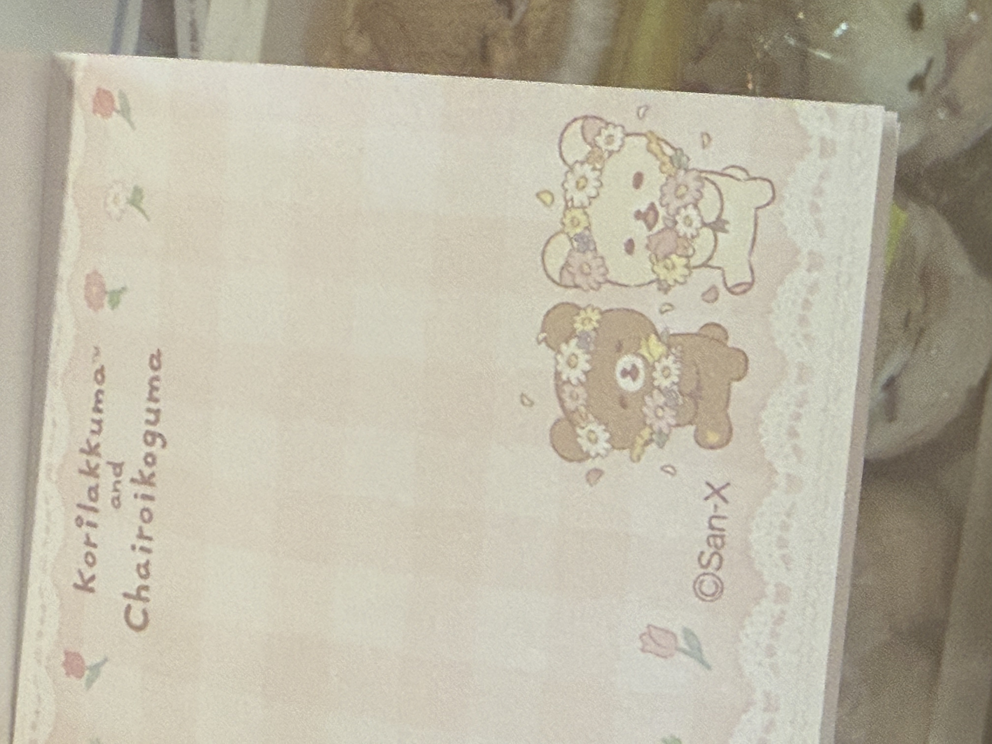 《現貨》全新日本有樂町pop up店限定 花花造型memo