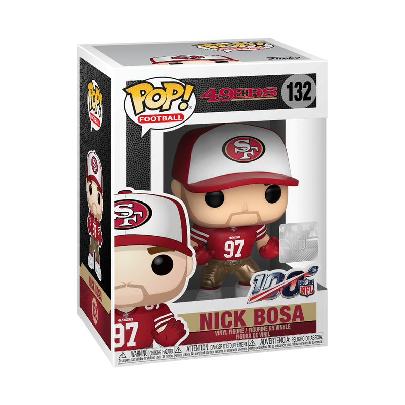 📦訂購 美國代購 Funko POP! NFL Nick Bosa (Home Jersey) Figure 舊金山49人 模型