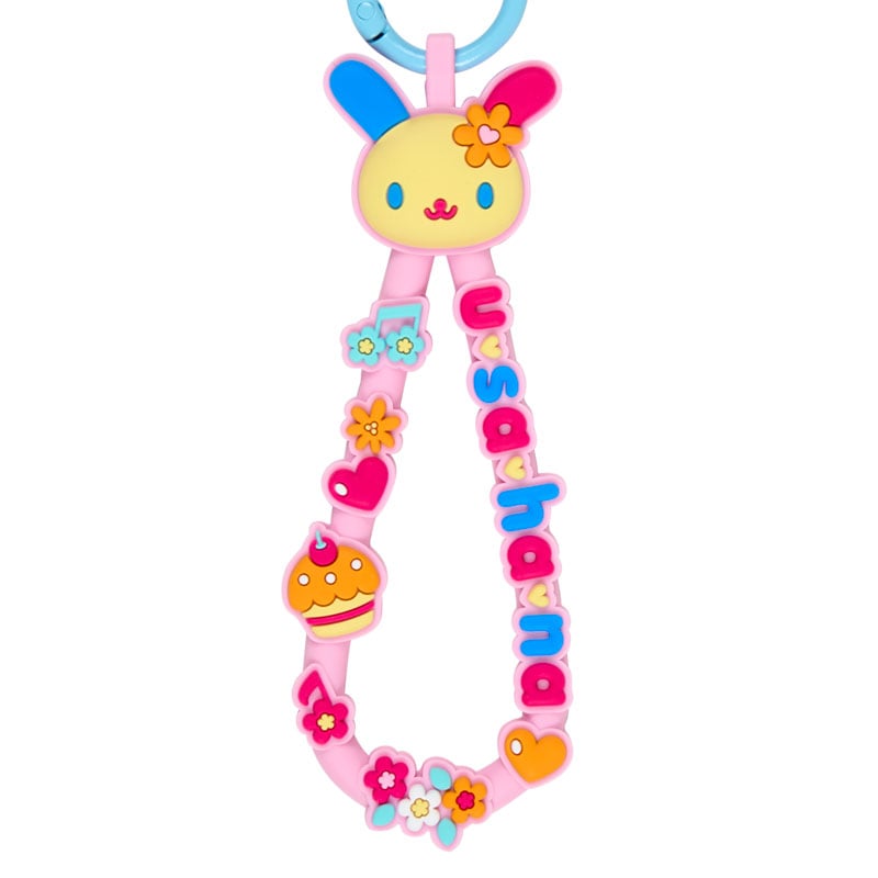 現貨｜Sanrio Usahana 彩耳兔 日版 橡膠繩 鎖匙扣 (82943-9)