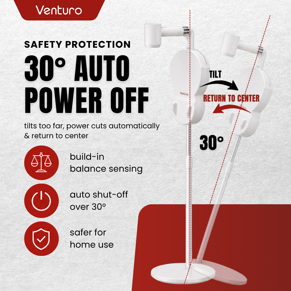 Venturo Fully Automatic Hands-Free Oscillating Hair Dryer