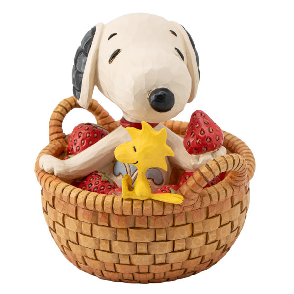 【預訂】Snoopy & Woodstock figure (Strawberry)