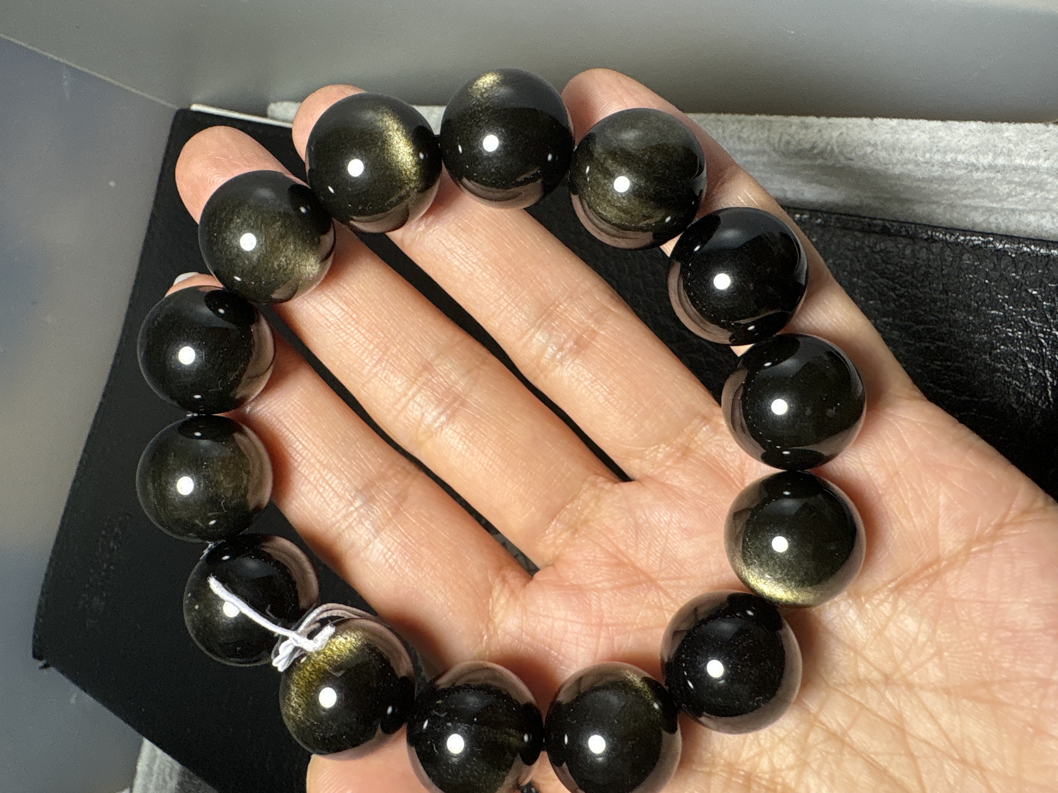16mm金曜石手串No.4477