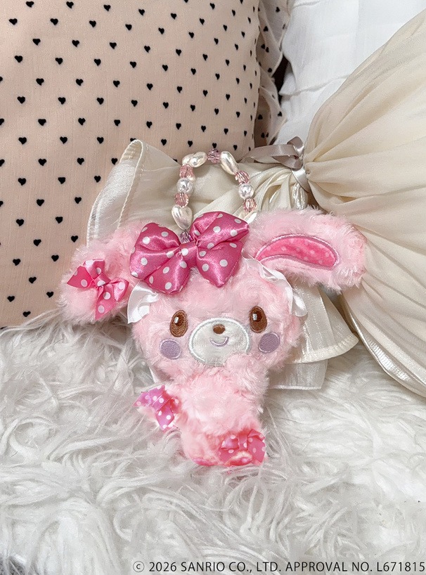 🌸 【預訂】GRL x Bonbonribbon - 公仔掛飾