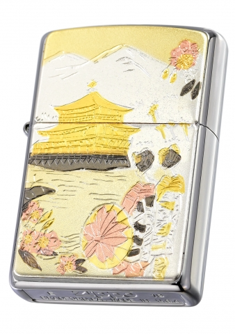 Zippo - ZBT-5-123 / ZA-5-123 日本傳統金閣寺丨防風打火機 丨原裝行貨 | ZIPPO 指定授權經銷商 |美國製造 | 收藏