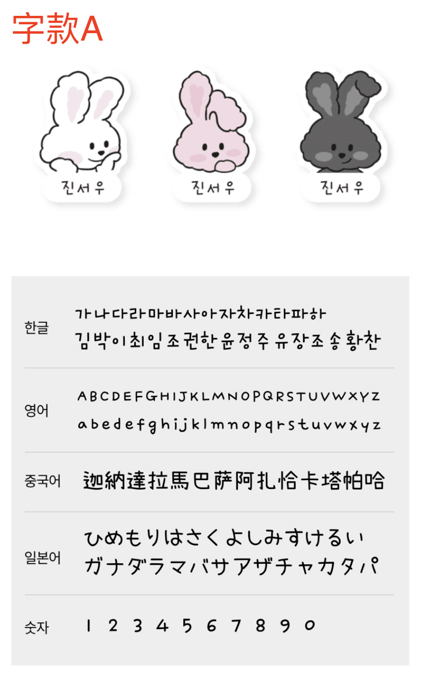 韓國🇰🇷Diseny系列防水文具餐具姓名貼紙