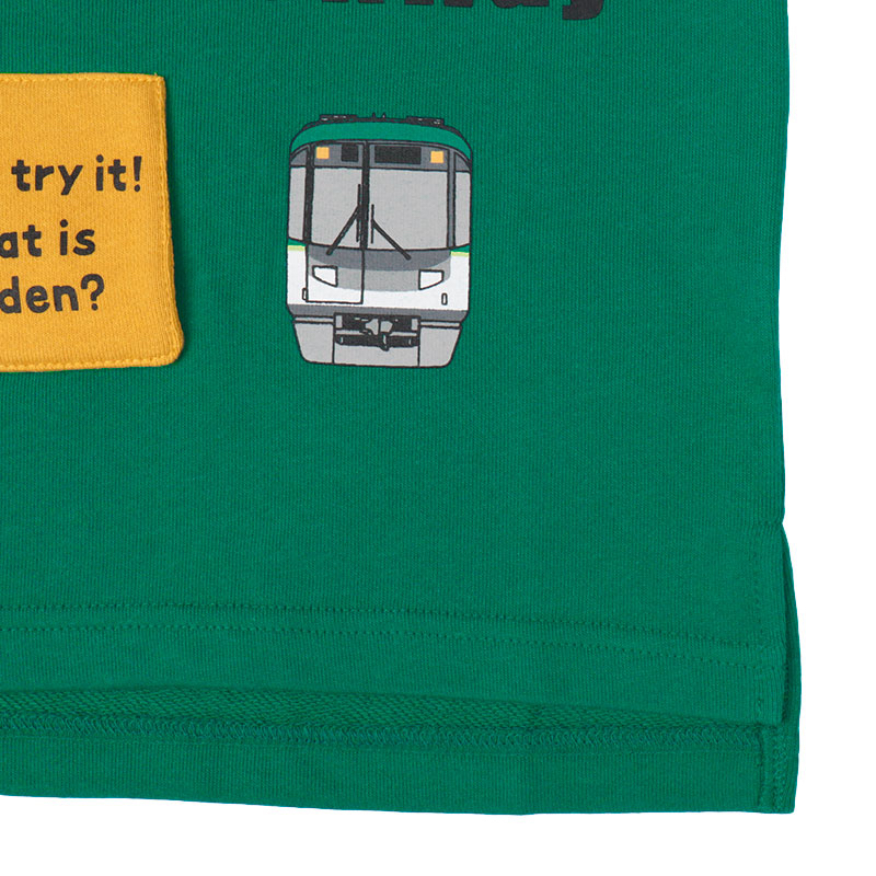 🇯🇵預訂 日本直送🇯🇵京阪電車× hungry heart兩色列車印花掀布毛圈衛衣