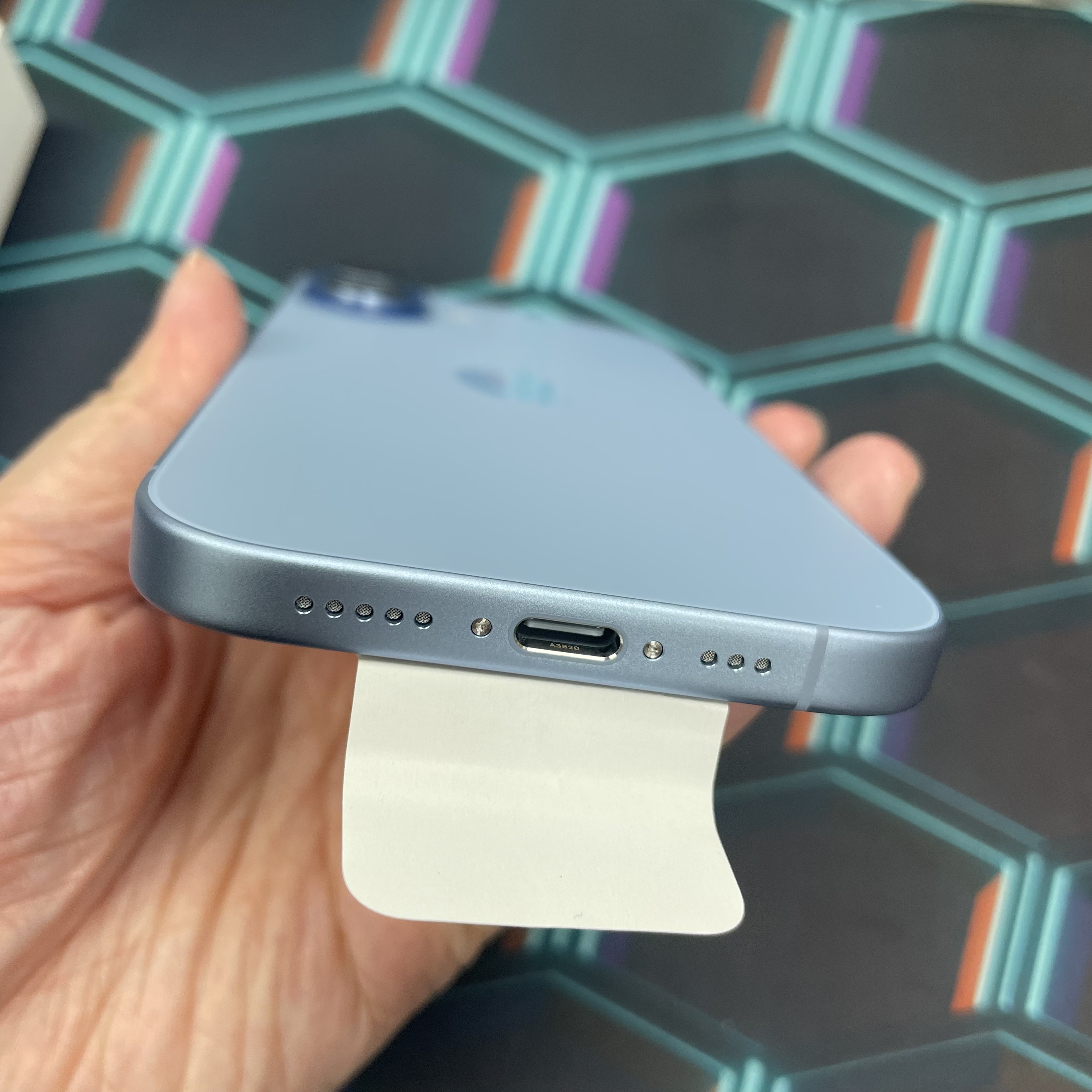 *6311 17 未使用品 256GB 電100 藍色 blue