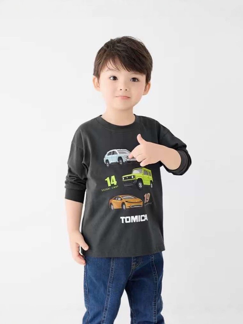 TOMICA 新款車車長袖Tee