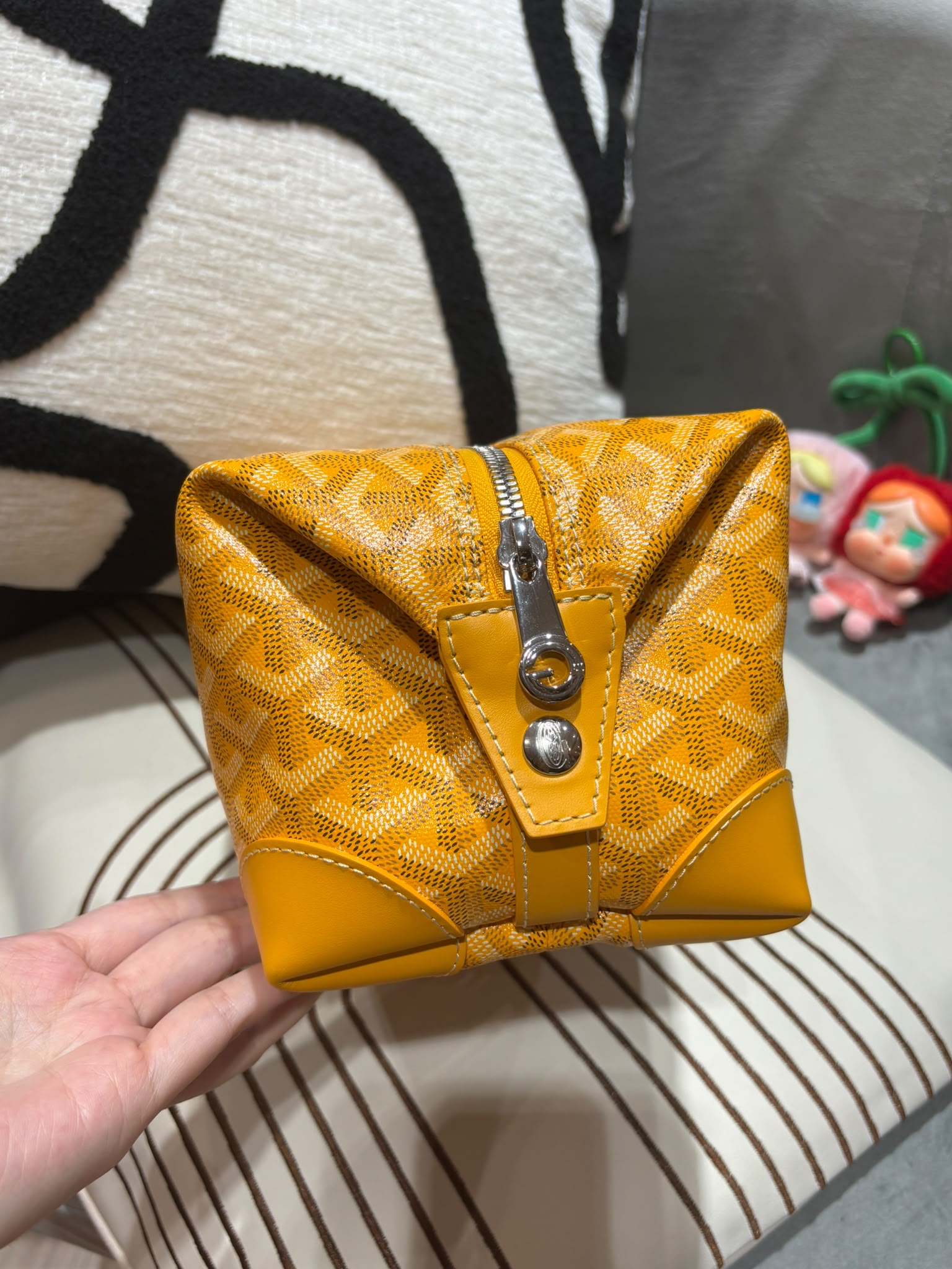 Goyard Bowling 25 Toiletry Bag Boeing 25 100%Authentic,99%new ✅已配上斜孭飛原裝肩帶