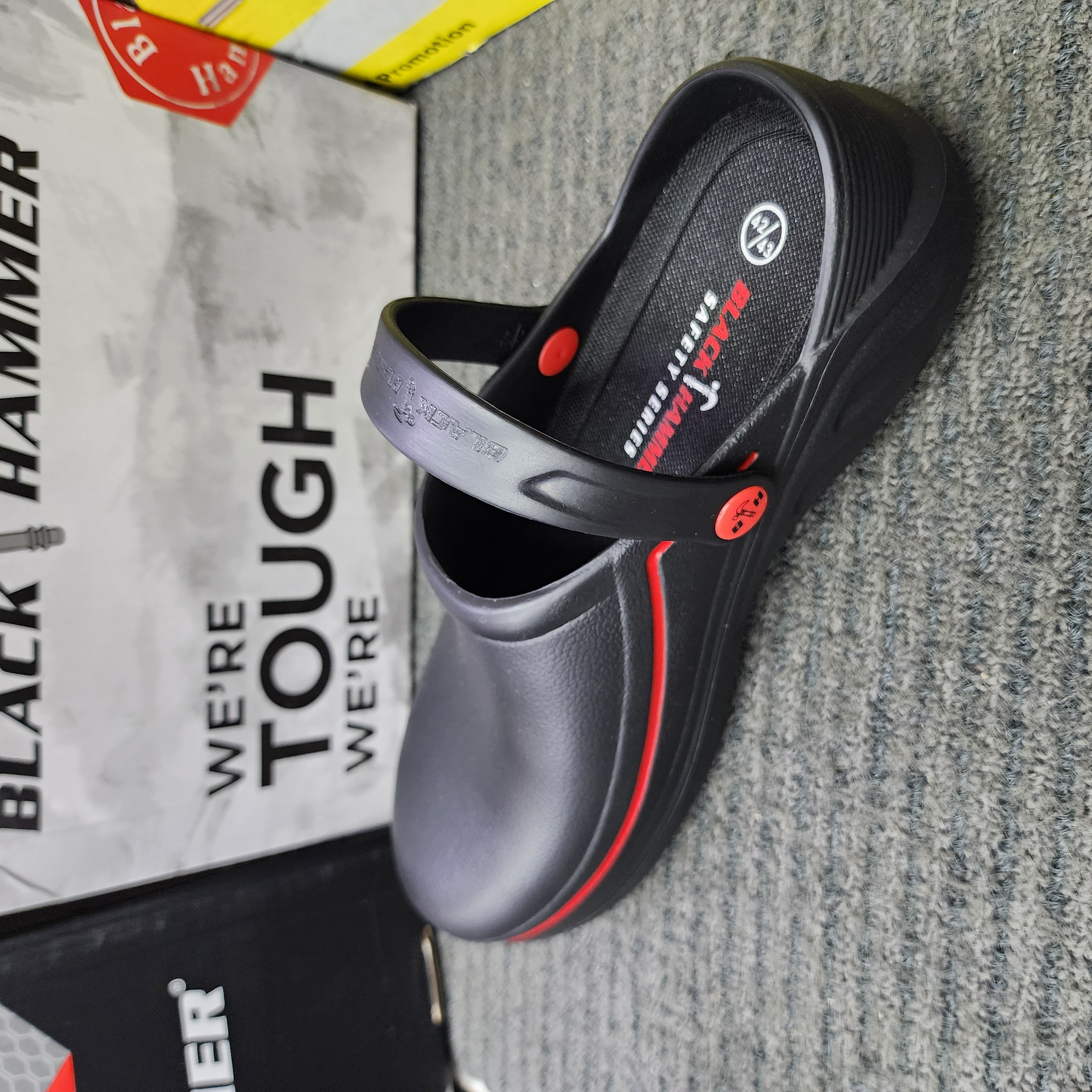 BLACK HAMMER SAFETY CLOGS BHC-S085 for Kitchen Lab Kasut Keselamatan