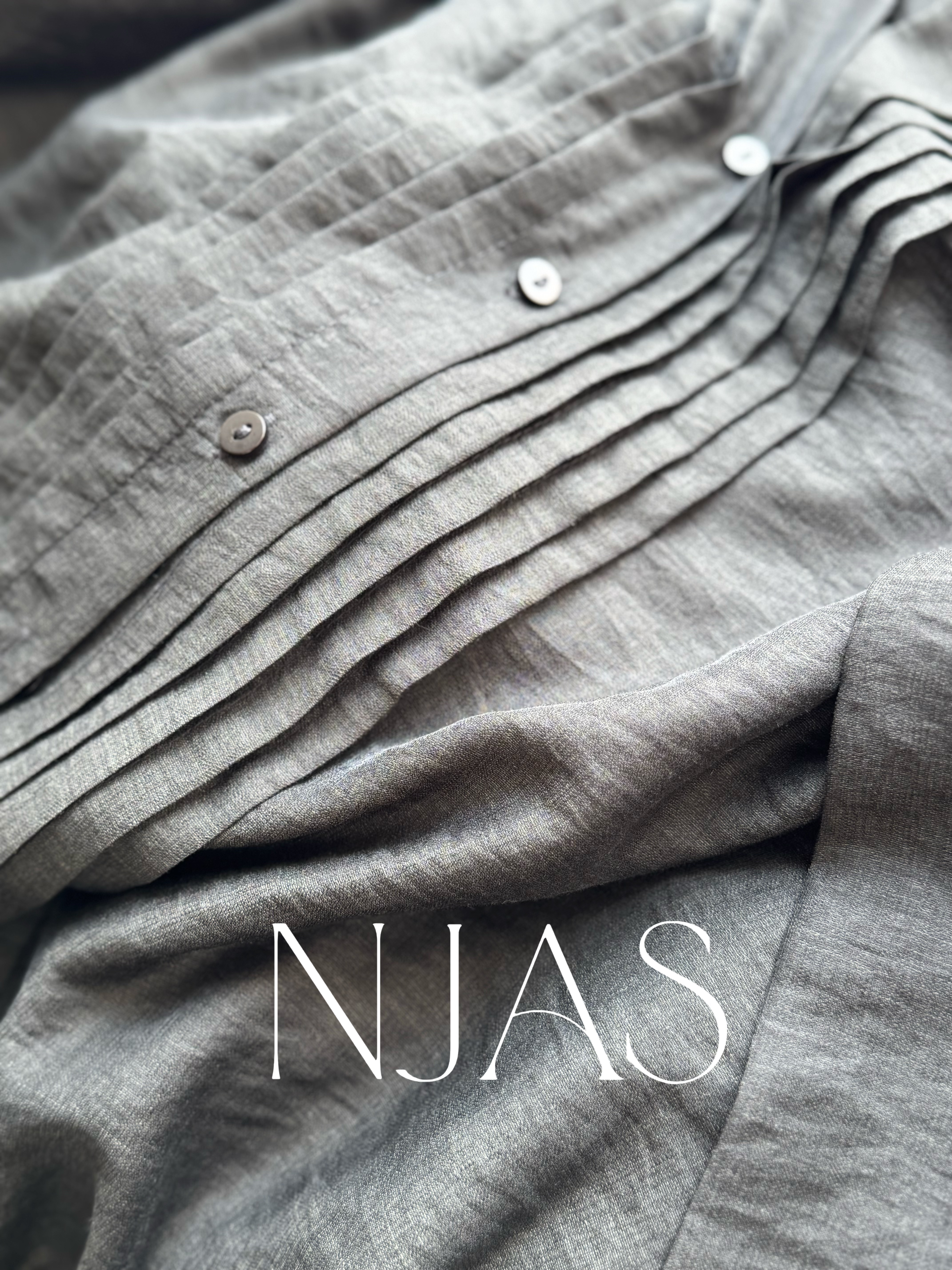 AMORA elegant tie blouse