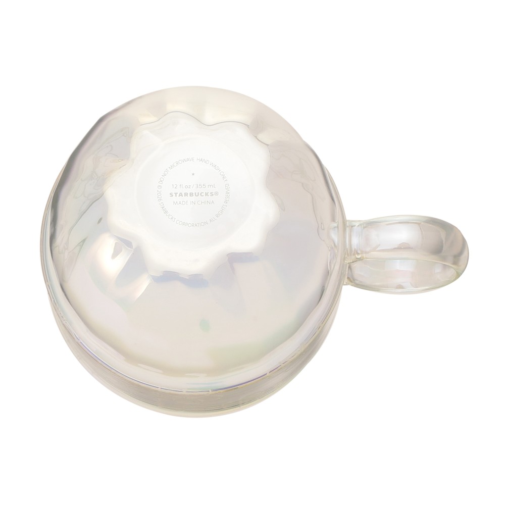 【第二彈】《日本🇯🇵 STARBUCKS 2026 Sakura🌸櫻花杯限定系列》櫻花幻彩玻璃杯 355ml