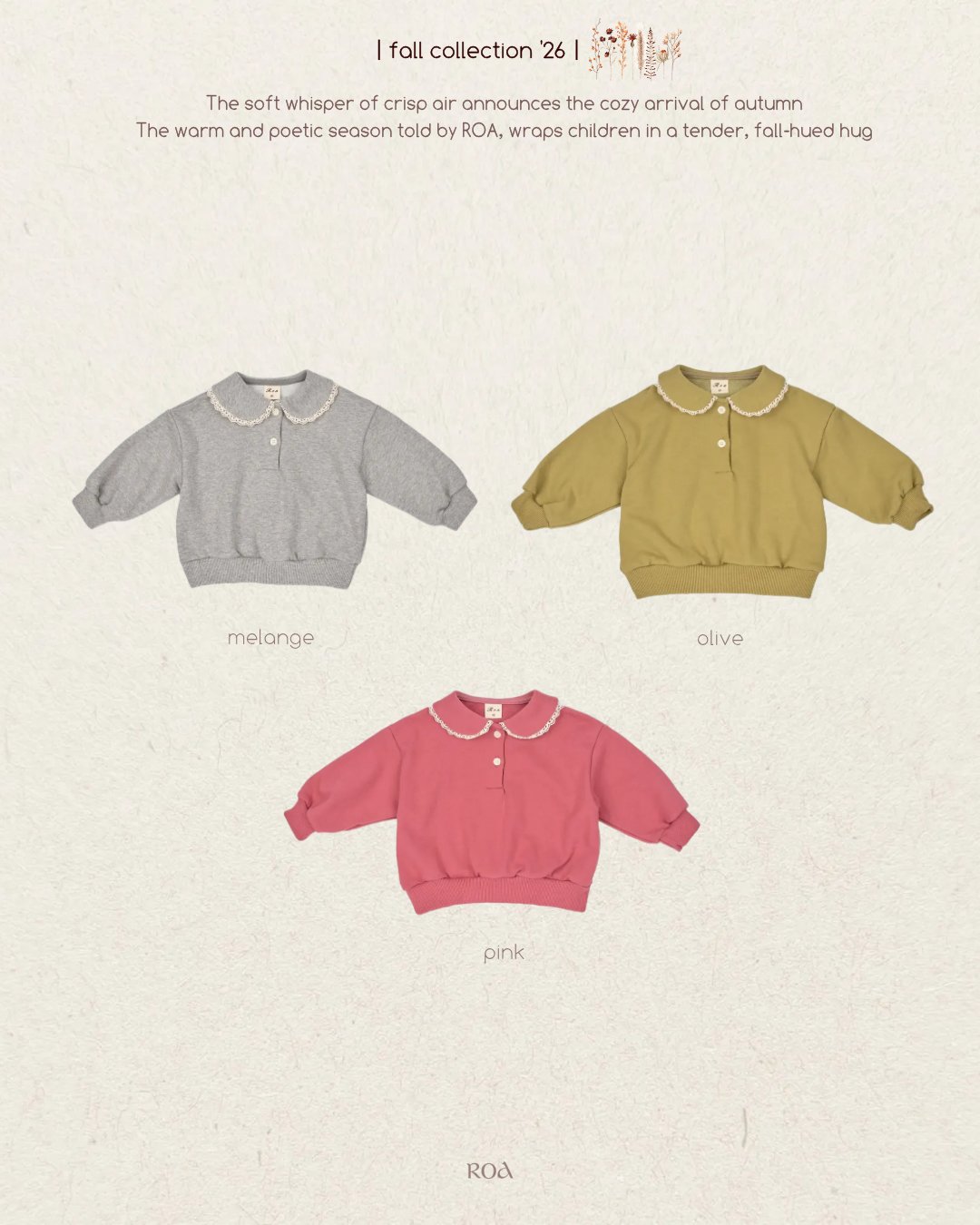 Roa Pudding Sweatshirt