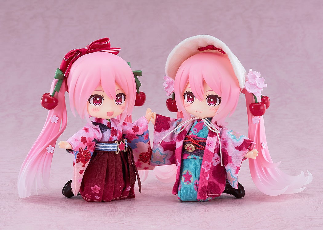 (預訂訂金 $200) (總價 $560) GSC Nendoroid Doll 初音未來 櫻未來 弘函2025Ver. (弘前) 黏土娃 Sakura Miku: Hirohako (行版)