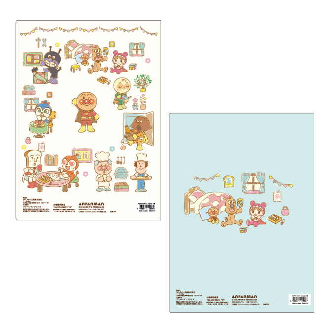 [現貨] [麵包超人館限定] 麵包超人5層 A4 File {TF00495}