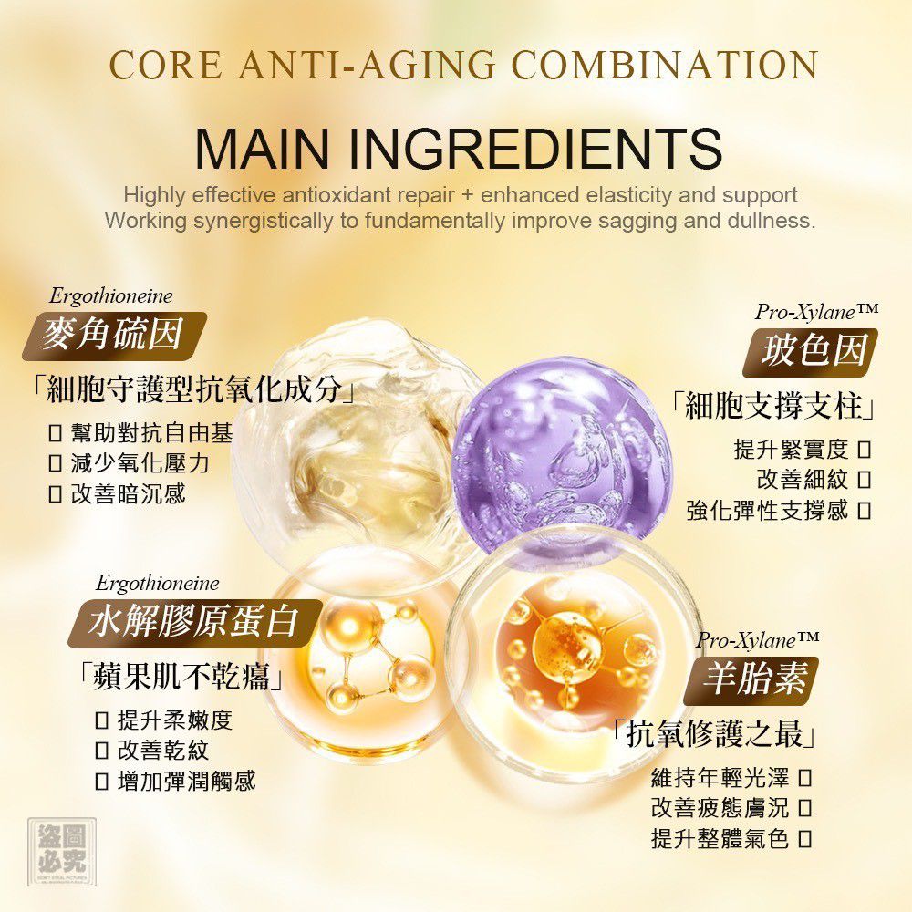 $75支.2支起$65支.加拿大 麥角硫色因輪廓霜