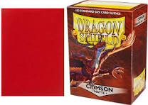 DRAGON SHIELD 100 MATTE Crimson