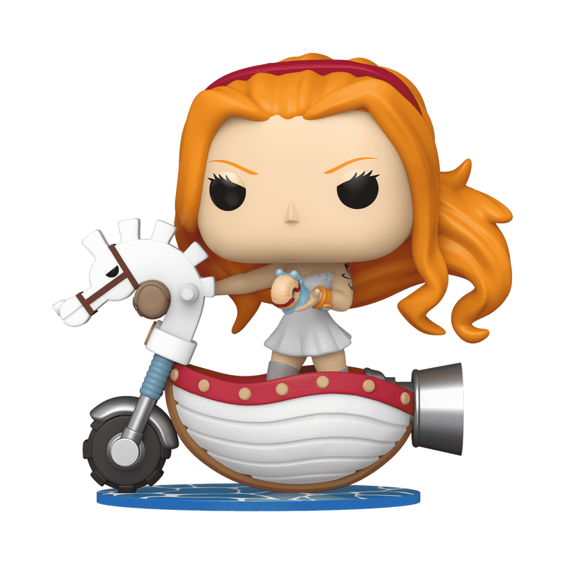📦訂購 美國代購 Funko POP! ONE PIECE Rides Deluxe Nami with White Hobby Horse Figure 海賊王 模型
