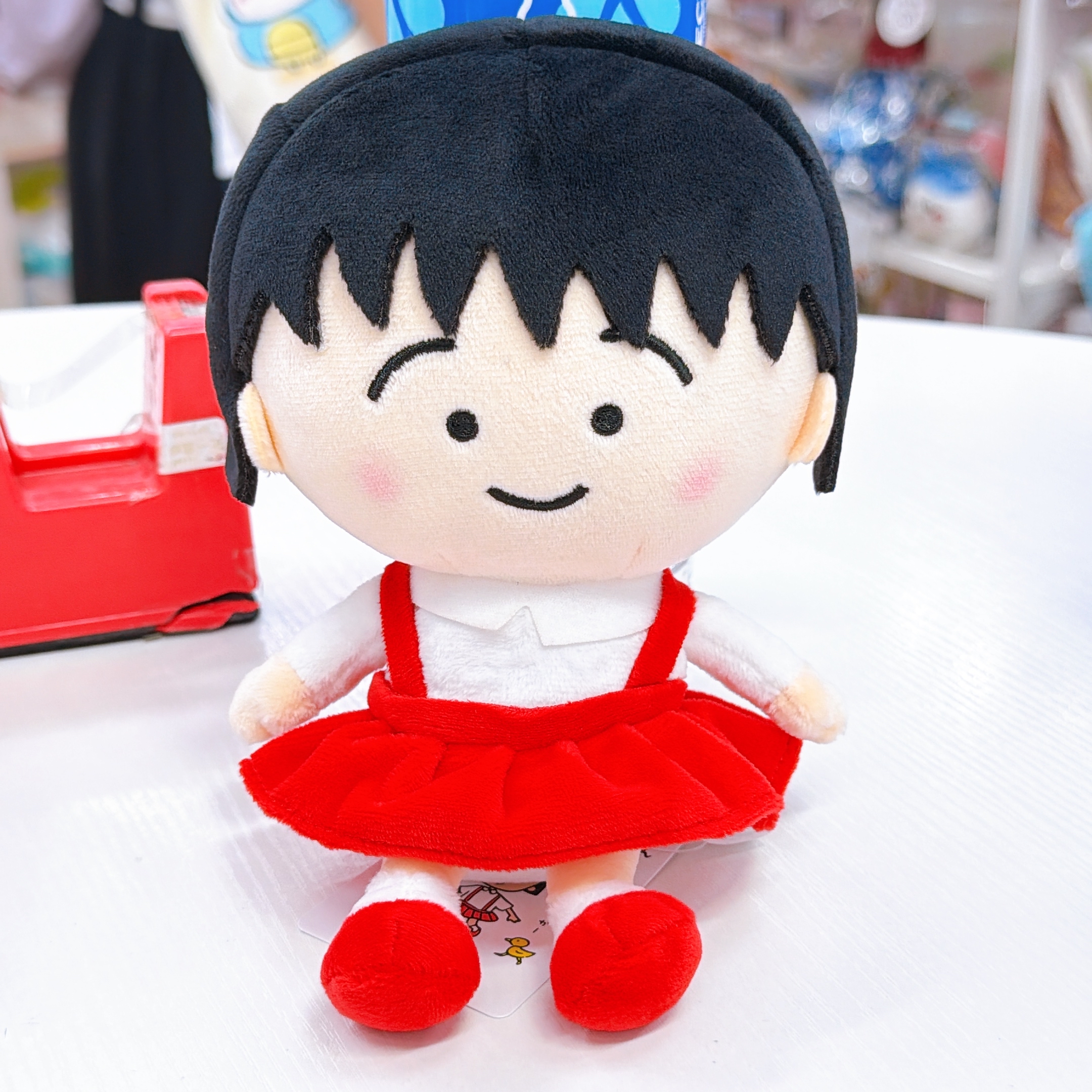 日本直送小丸子15 cm公仔掛飾