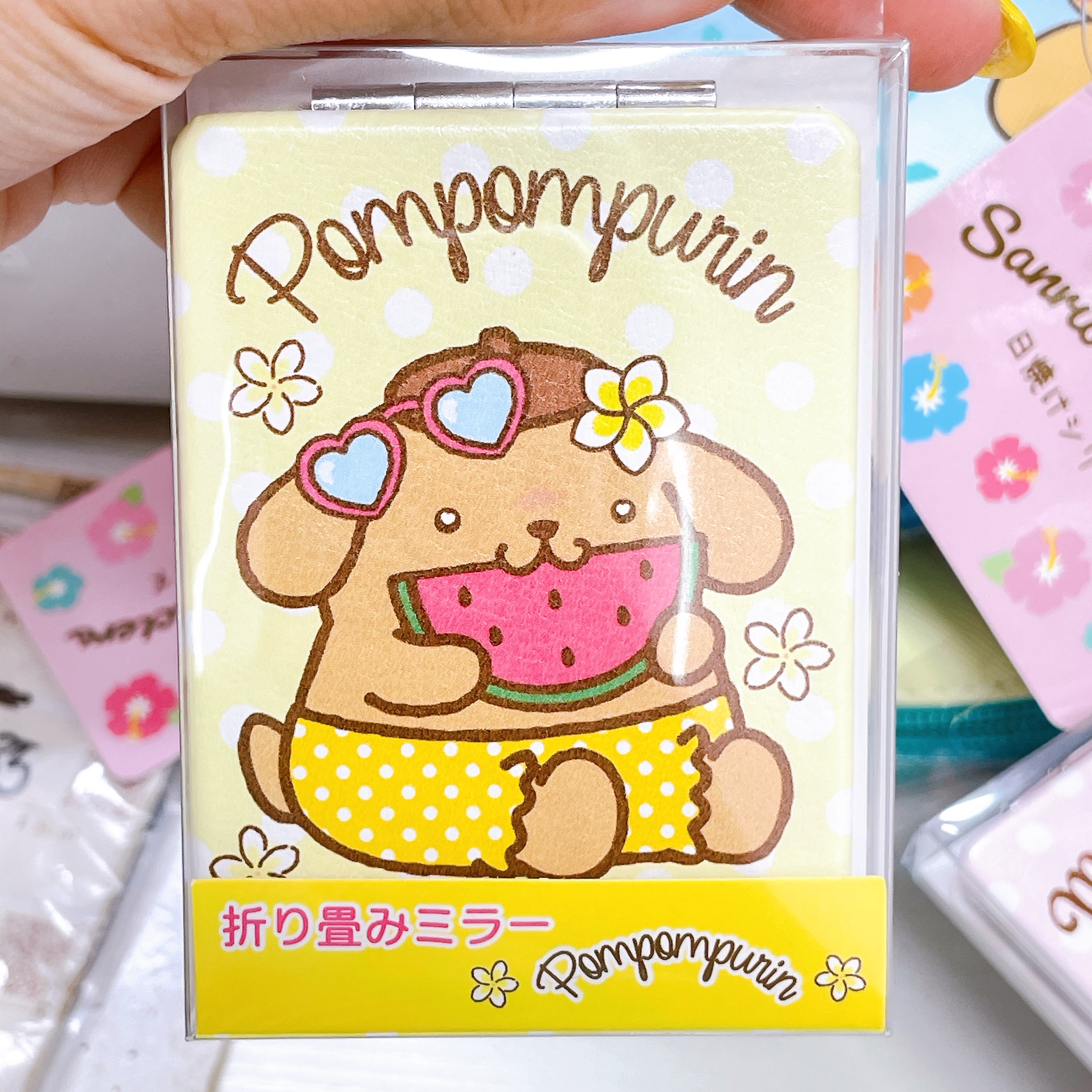 日本直送Sanrio 夏天黑皮泳裝系列 接鏡