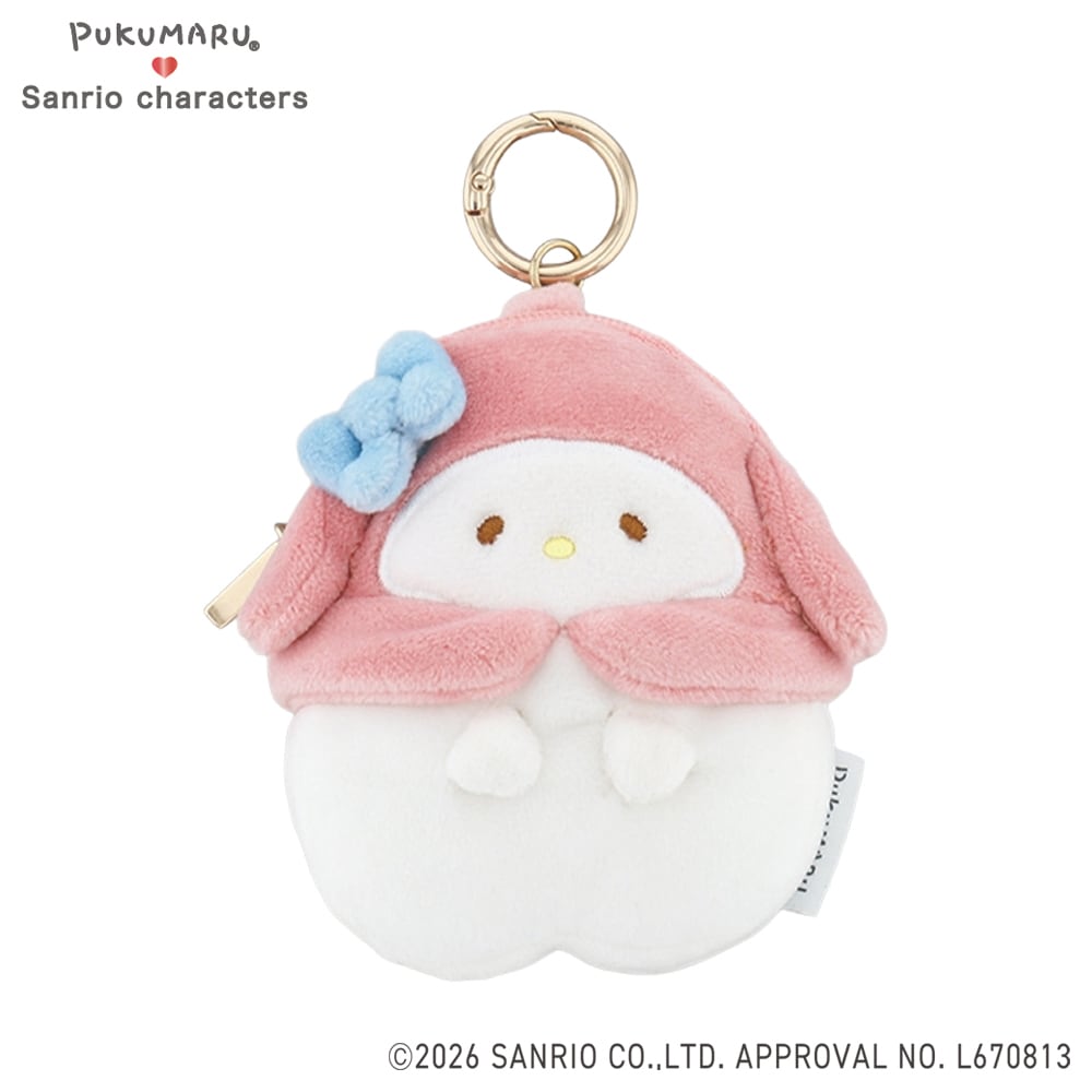 預訂 | 日本版 Sanrio 豆豉眼 肥嘟嘟拉鏈小袋