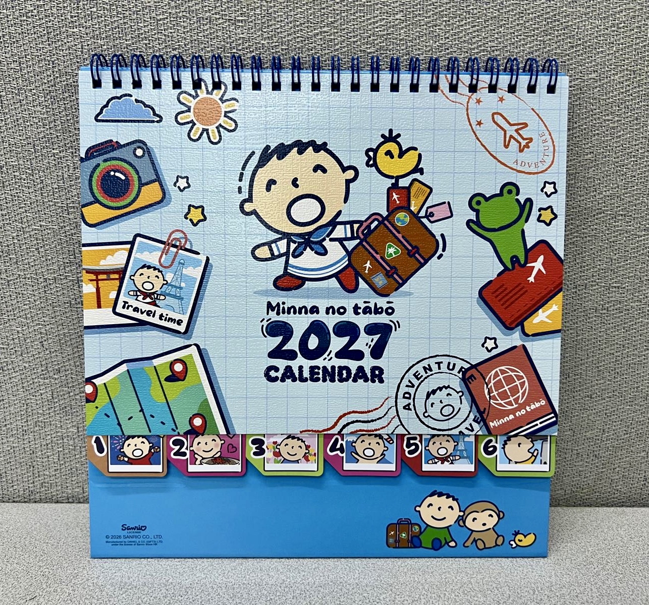 🇭🇰港版Sanrio 2027年座枱月曆