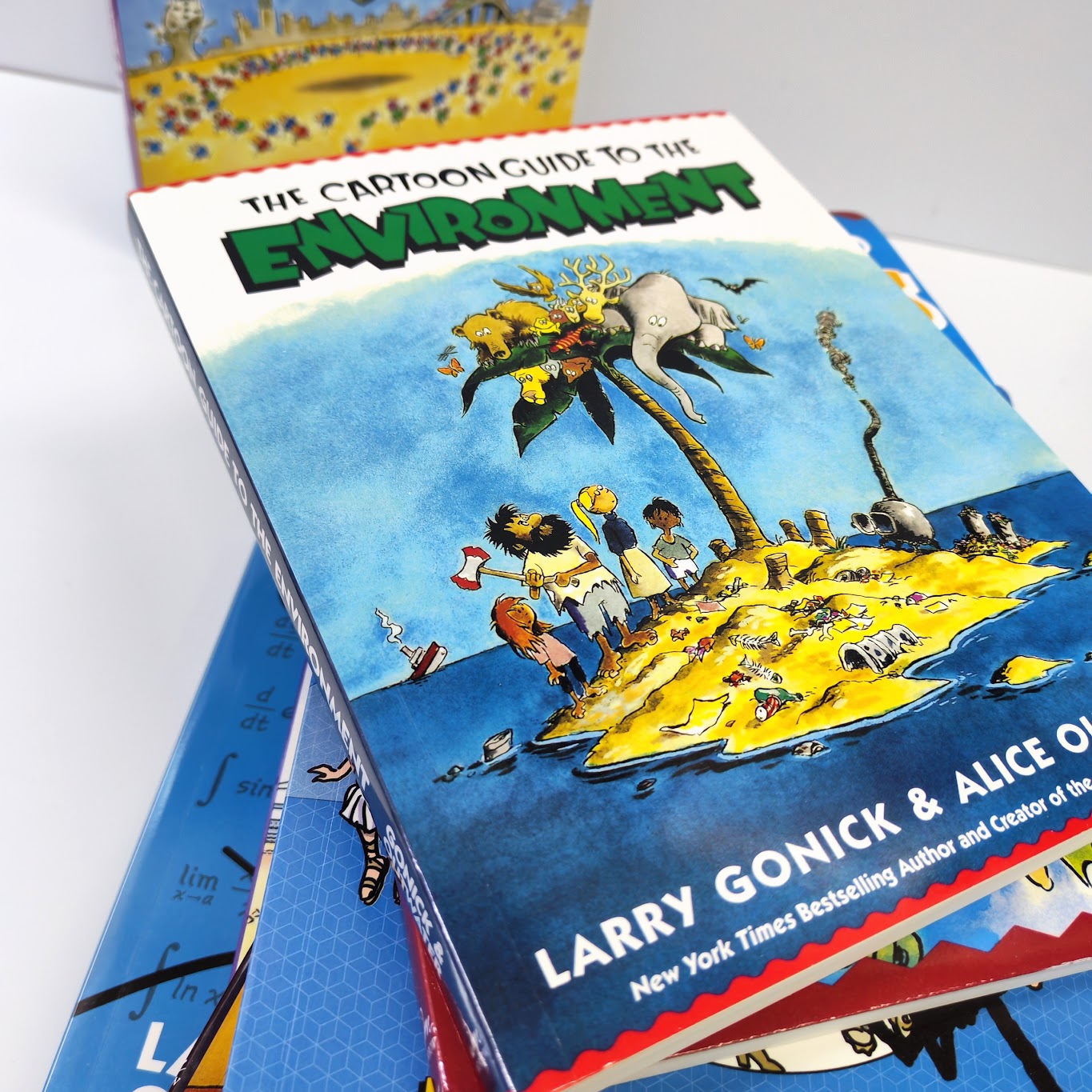 The Cartoon Guide Series 9 books   | Paperback | 爆笑科學漫畫系列 |英文原版英語科普讀物9冊  | B136  