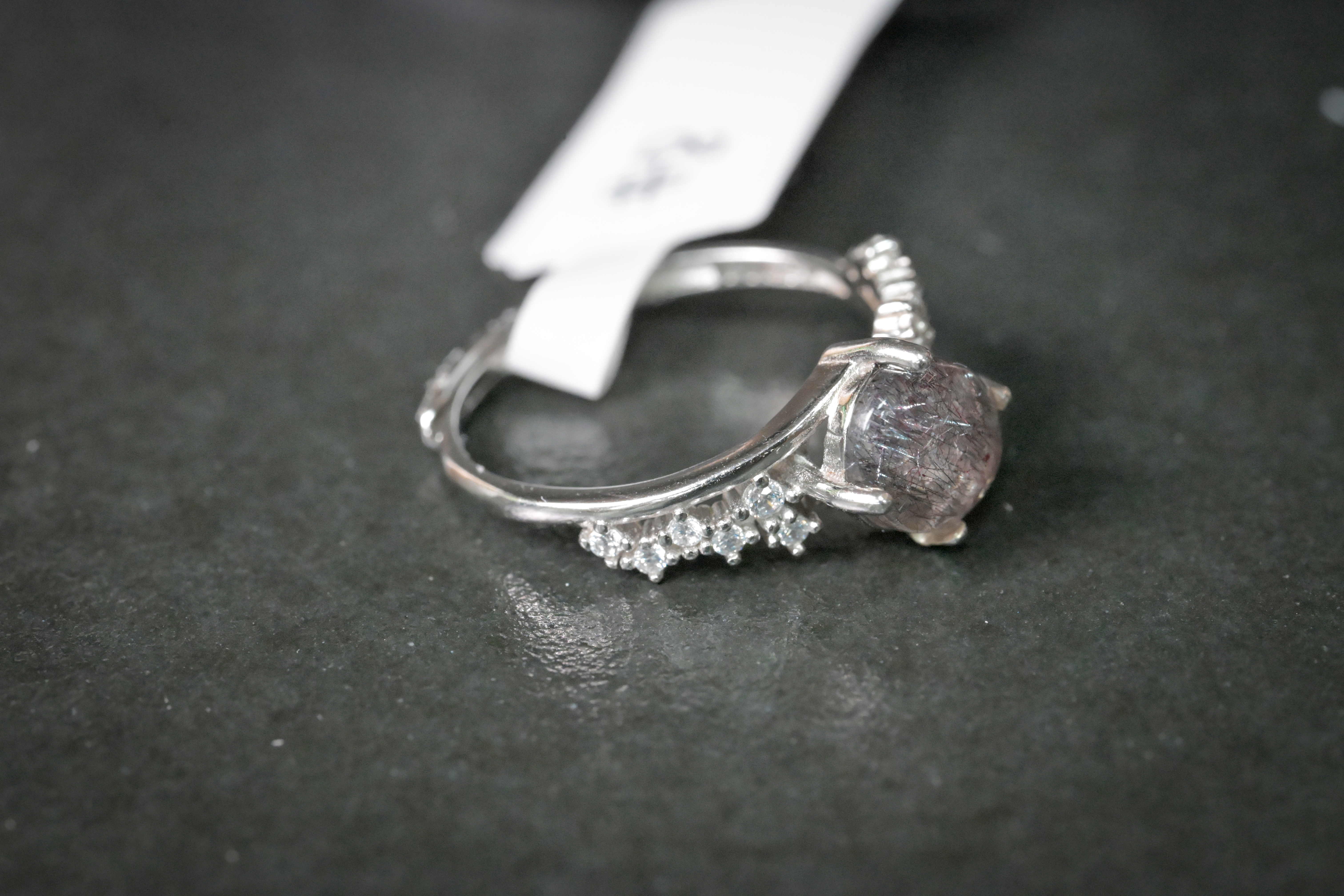 超七水晶純銀戒指 #008｜日信水晶 身心工房｜Super Seven Crystal Sterling Silver Ring #008