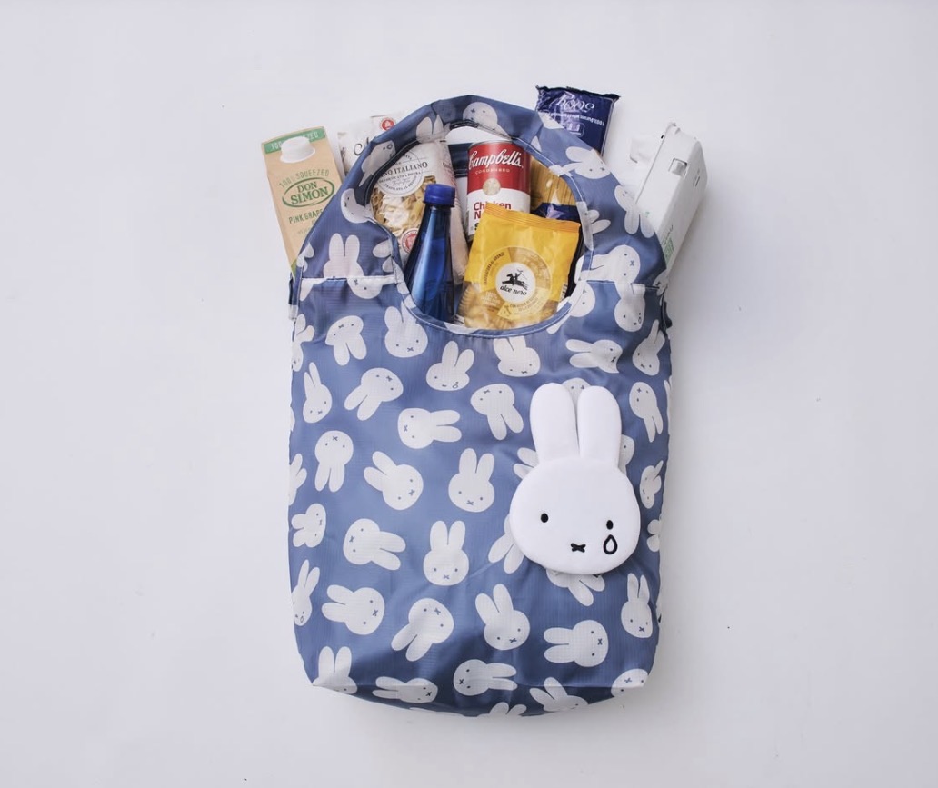 🐰現貨 - 雜誌附錄 miffy 大容量環保袋連白色miffy 頭  " 不連雜誌 "