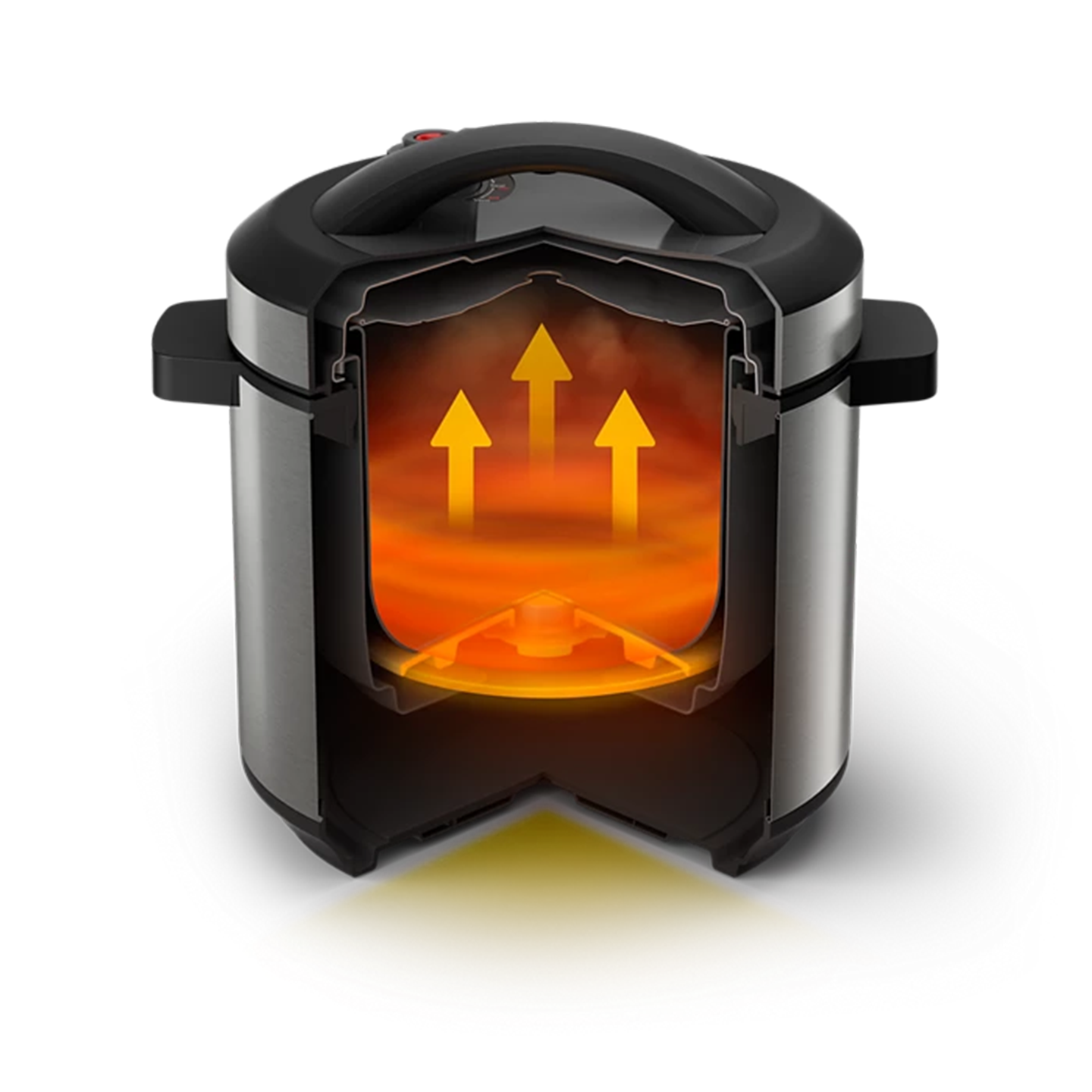 Philips Pressure Cooker (6 Liters) with 16 Preset Cooking Menu HD2237/73