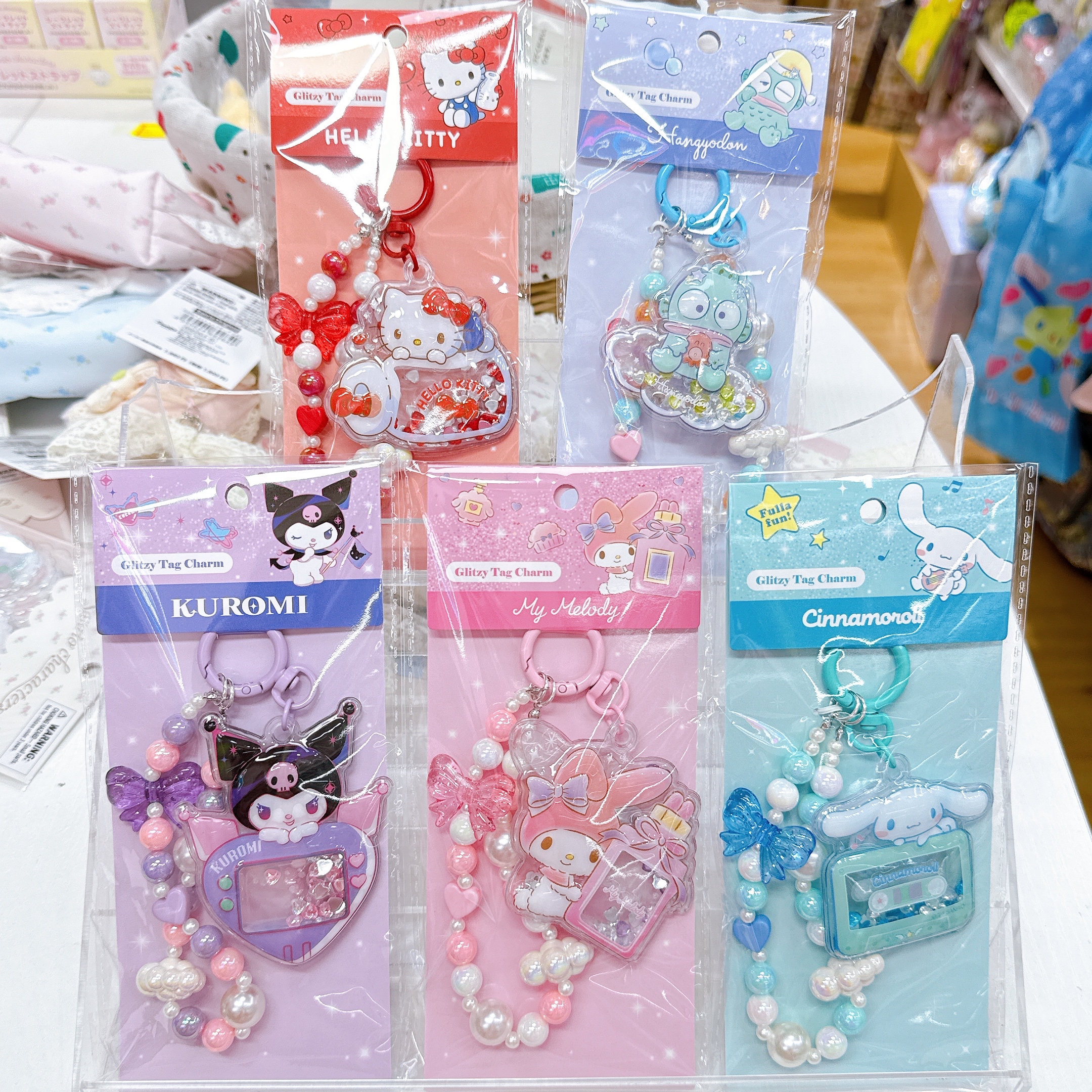 原裝行貨Sanrio Hello Kitty Kuromi melody 玉桂狗 水怪鎖匙扣