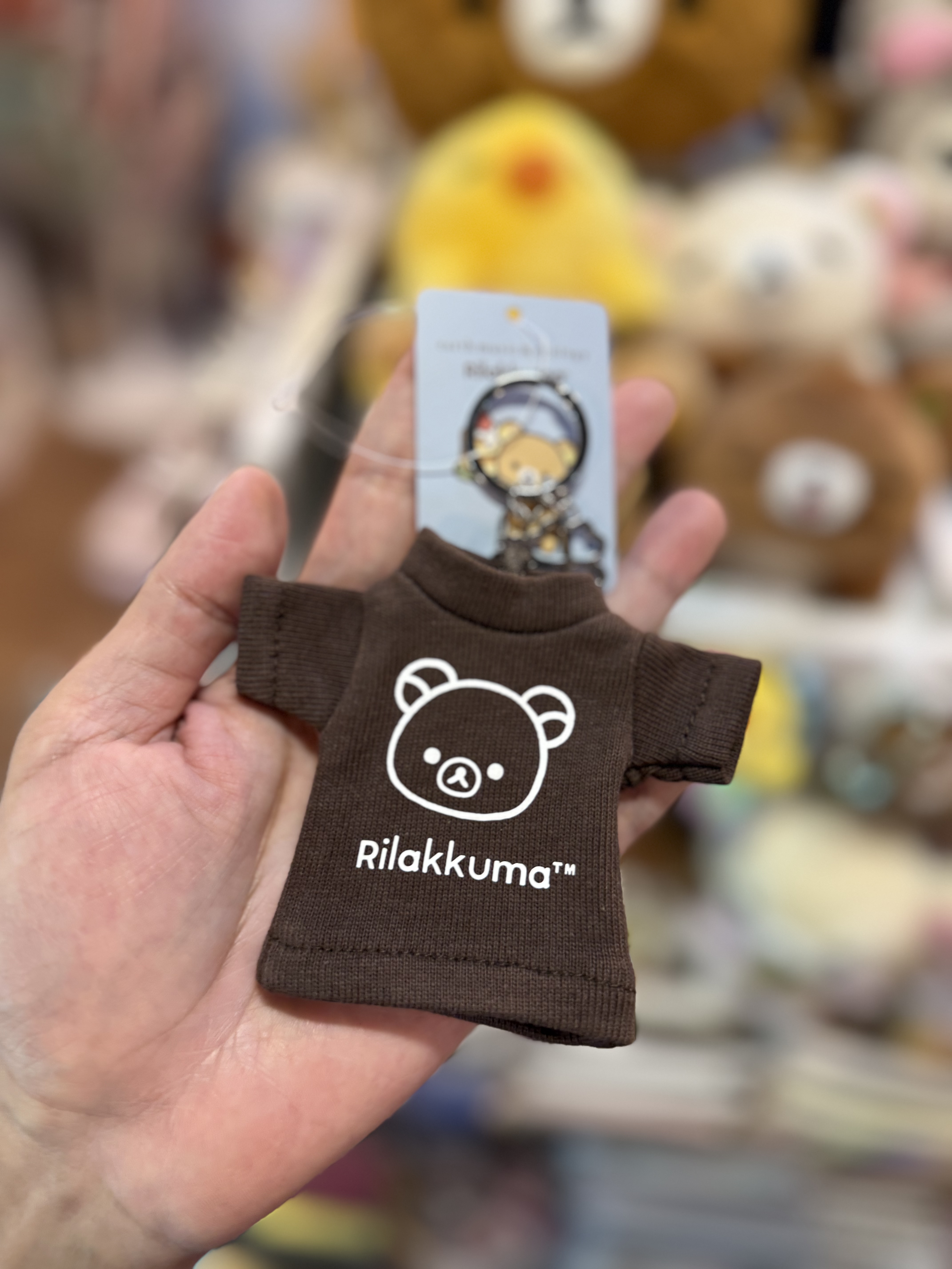 《現貨》全新日本Rilakkuma x earth music&ecology限定衫仔造型匙扣