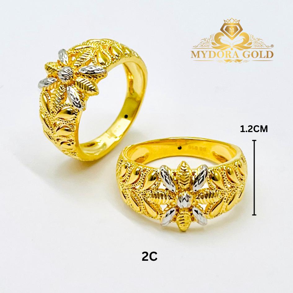 MYDORA Cincin Olive Blossom (5G) l EMAS 916/22K