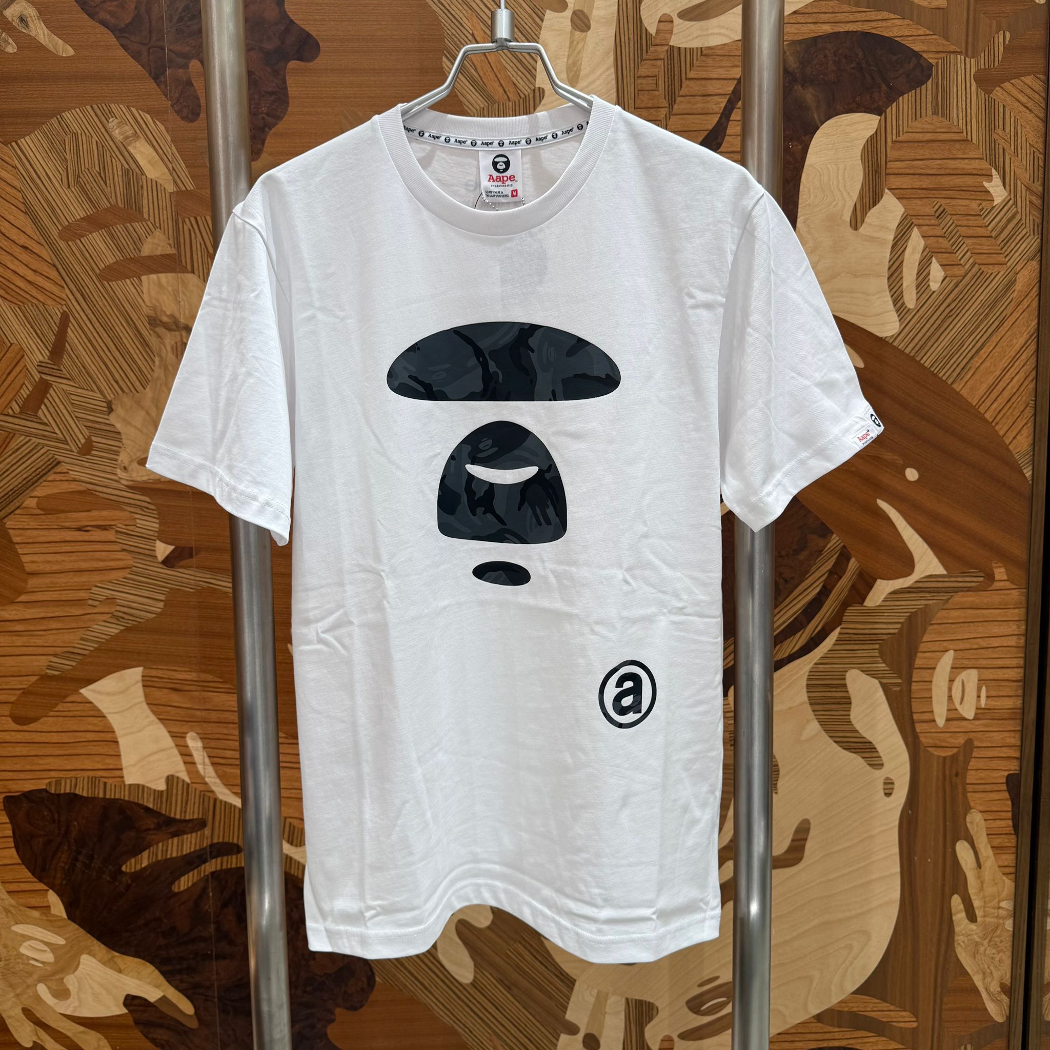 AAPE Regular fit Moonface tee (1846)