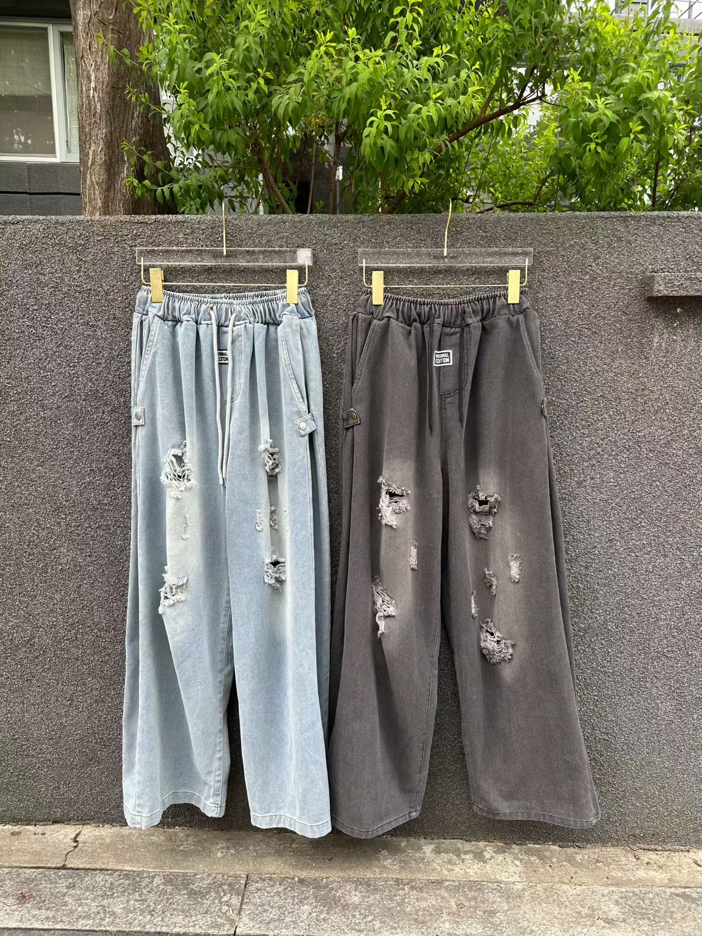 街頭風型格牛仔褲