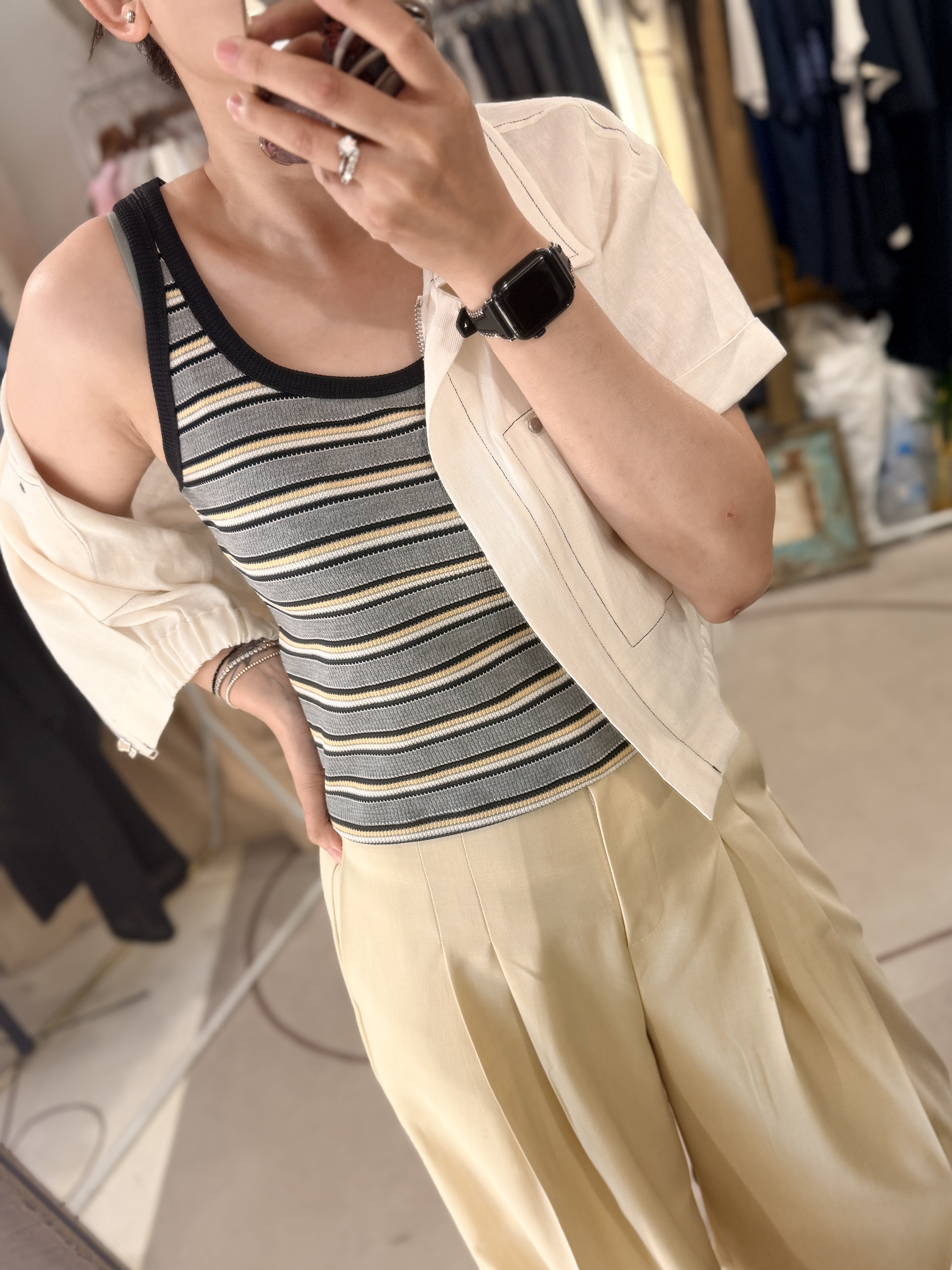 Colourful vest